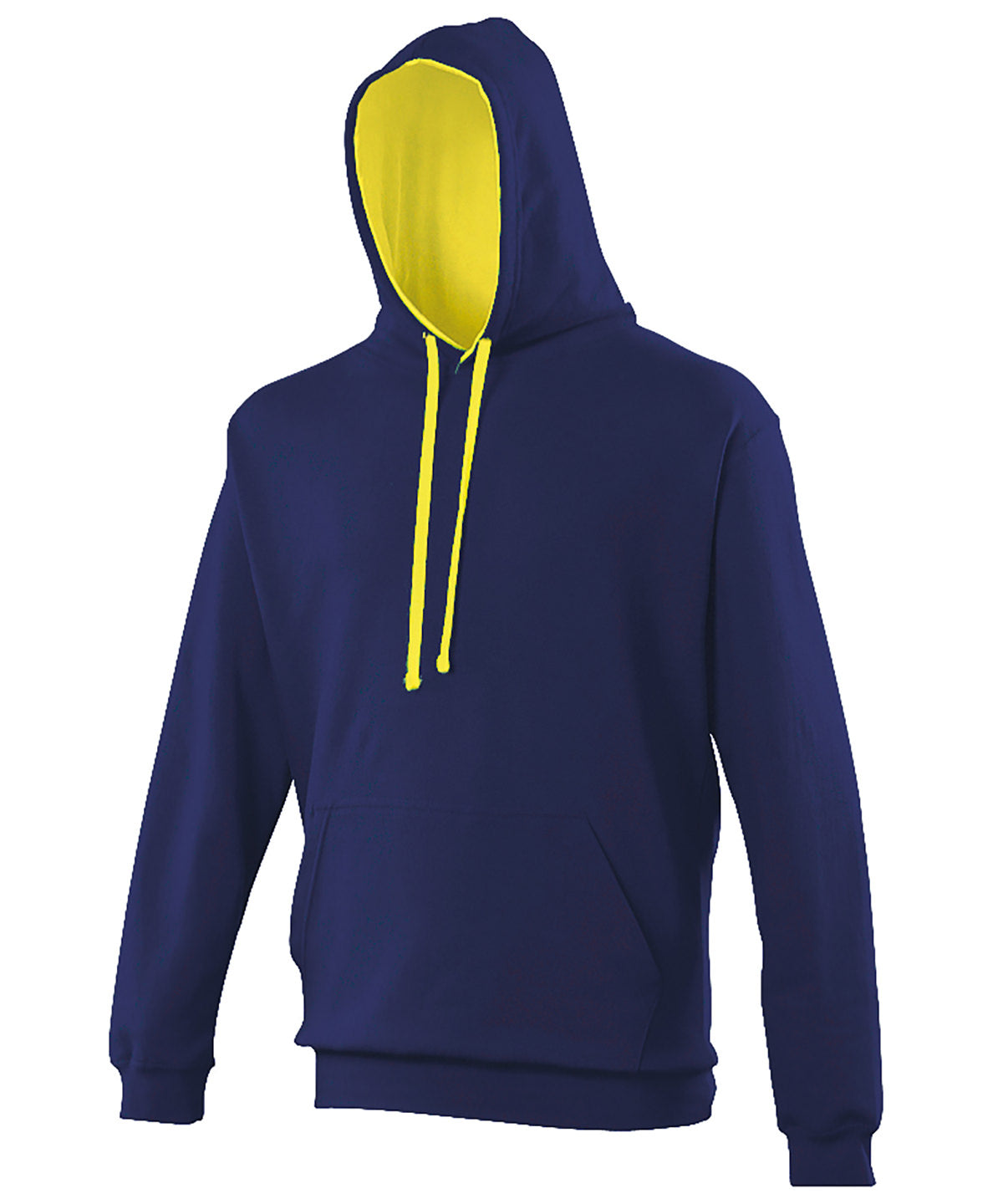 Varsity hoodie - XS - Oxford Navy/Sun Yellow