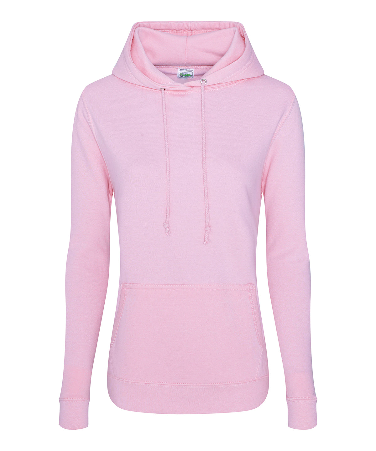 Women's College Hoodie - L - Baby Pink