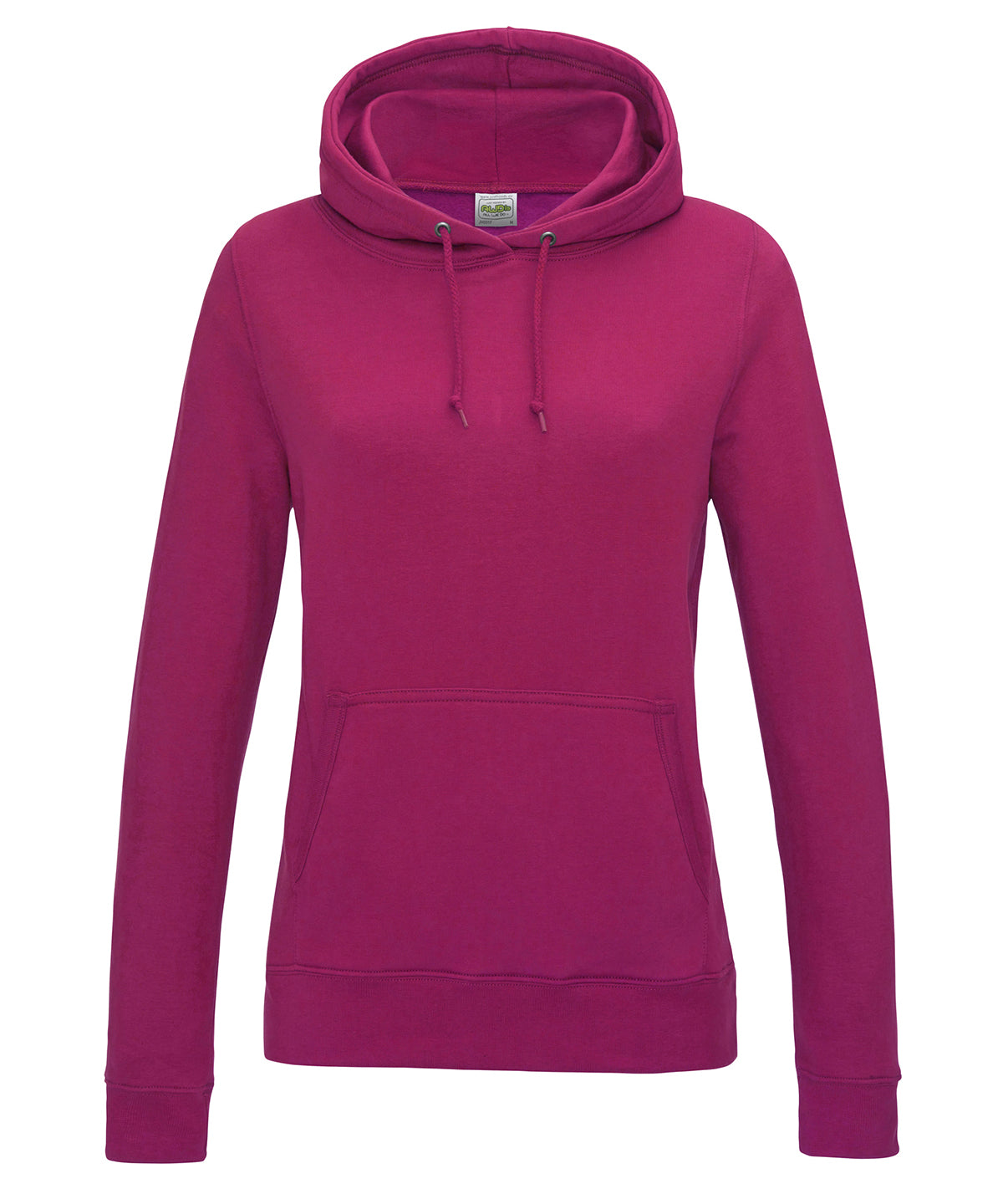 Women's College Hoodie - M - Hot Pink