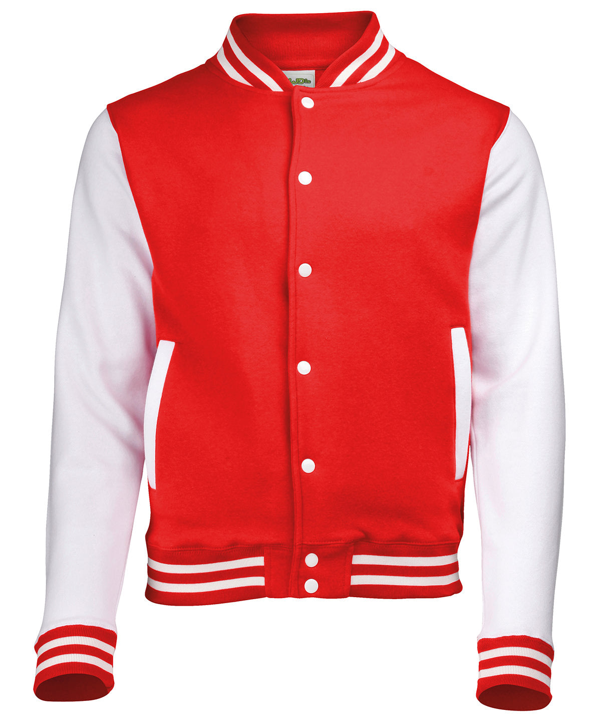 Varsity jacket - M - Fire Red/White*