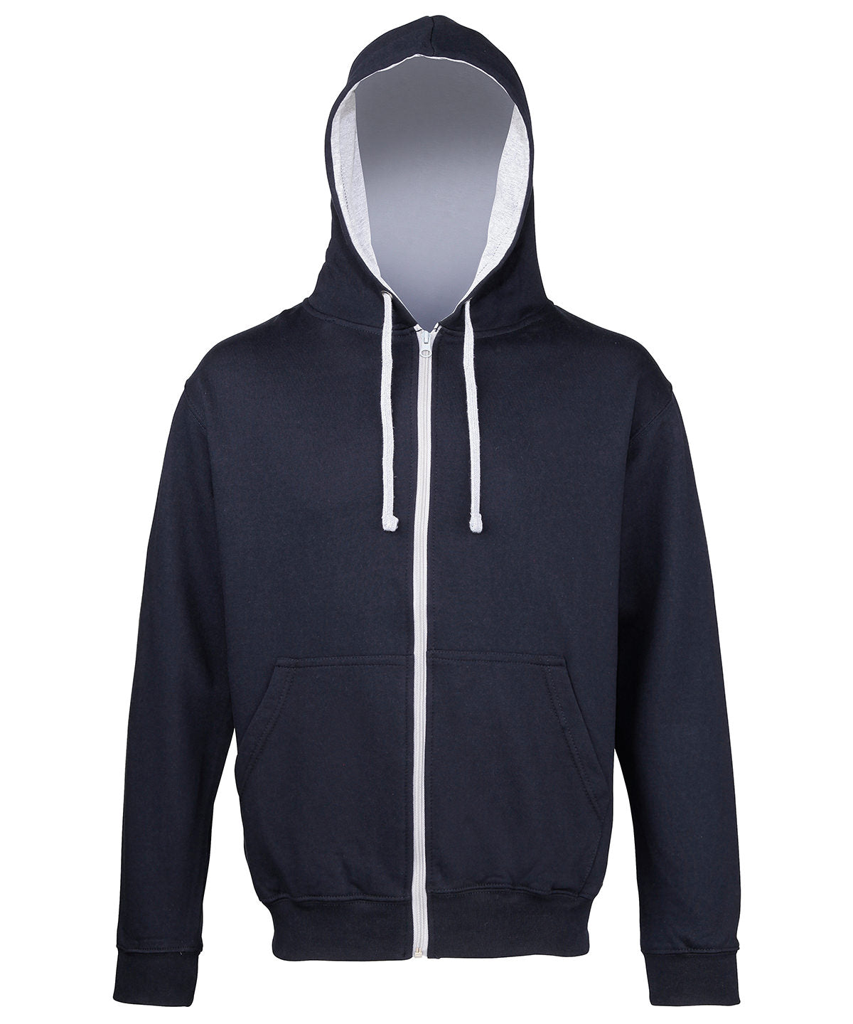 Varsity zoodie - Unisex premium hoodie with varsity-style contrast panels