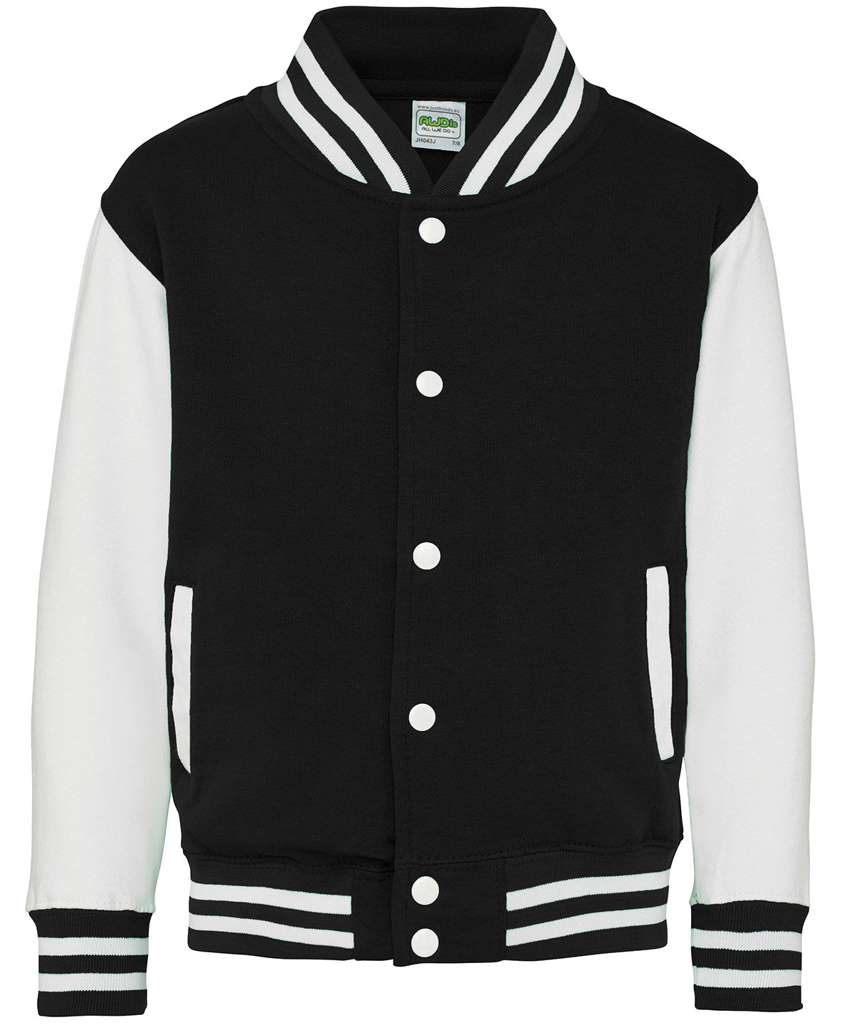 Kids varsity jacket - classic letterman style school jacket for boys and girls