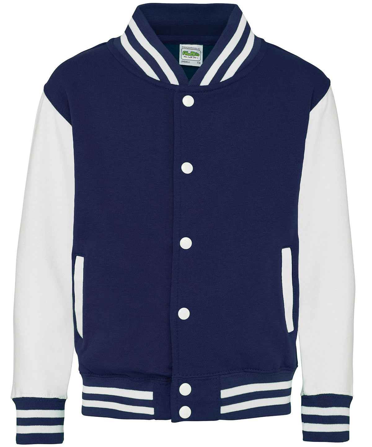 Kids varsity jacket - classic letterman style school jacket for boys and girls