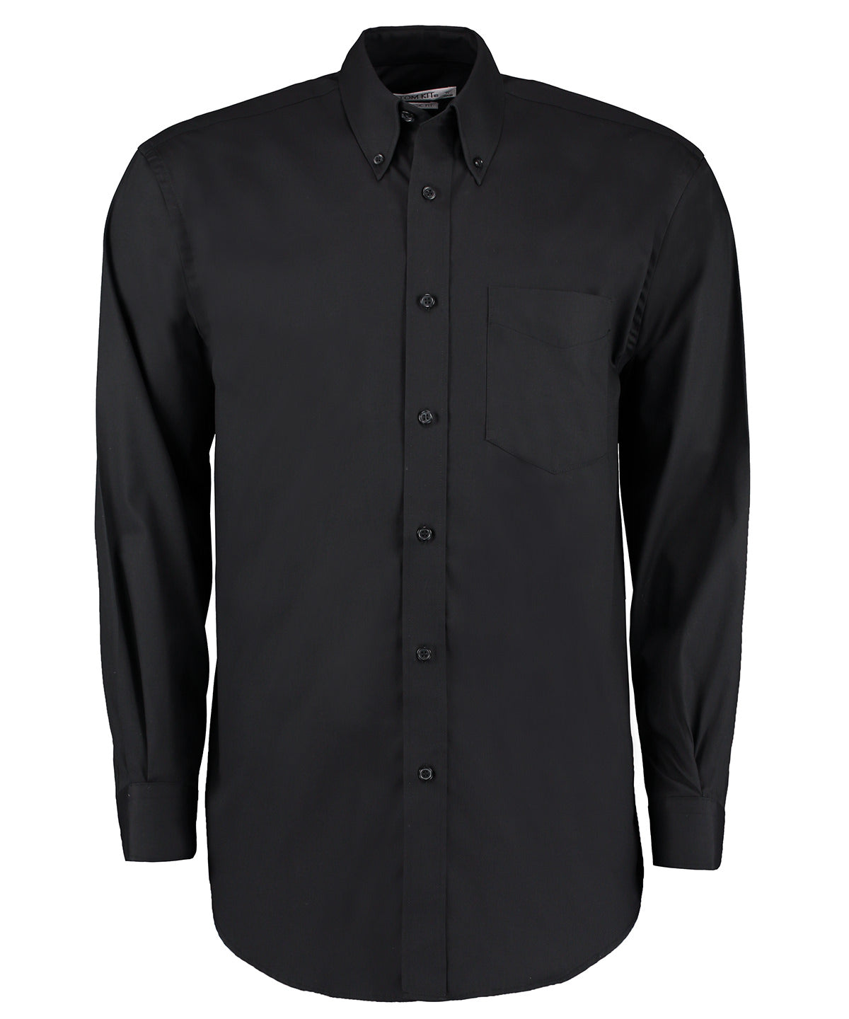 Corporate Oxford shirt long-sleeved (classic fit) - 17 - Black