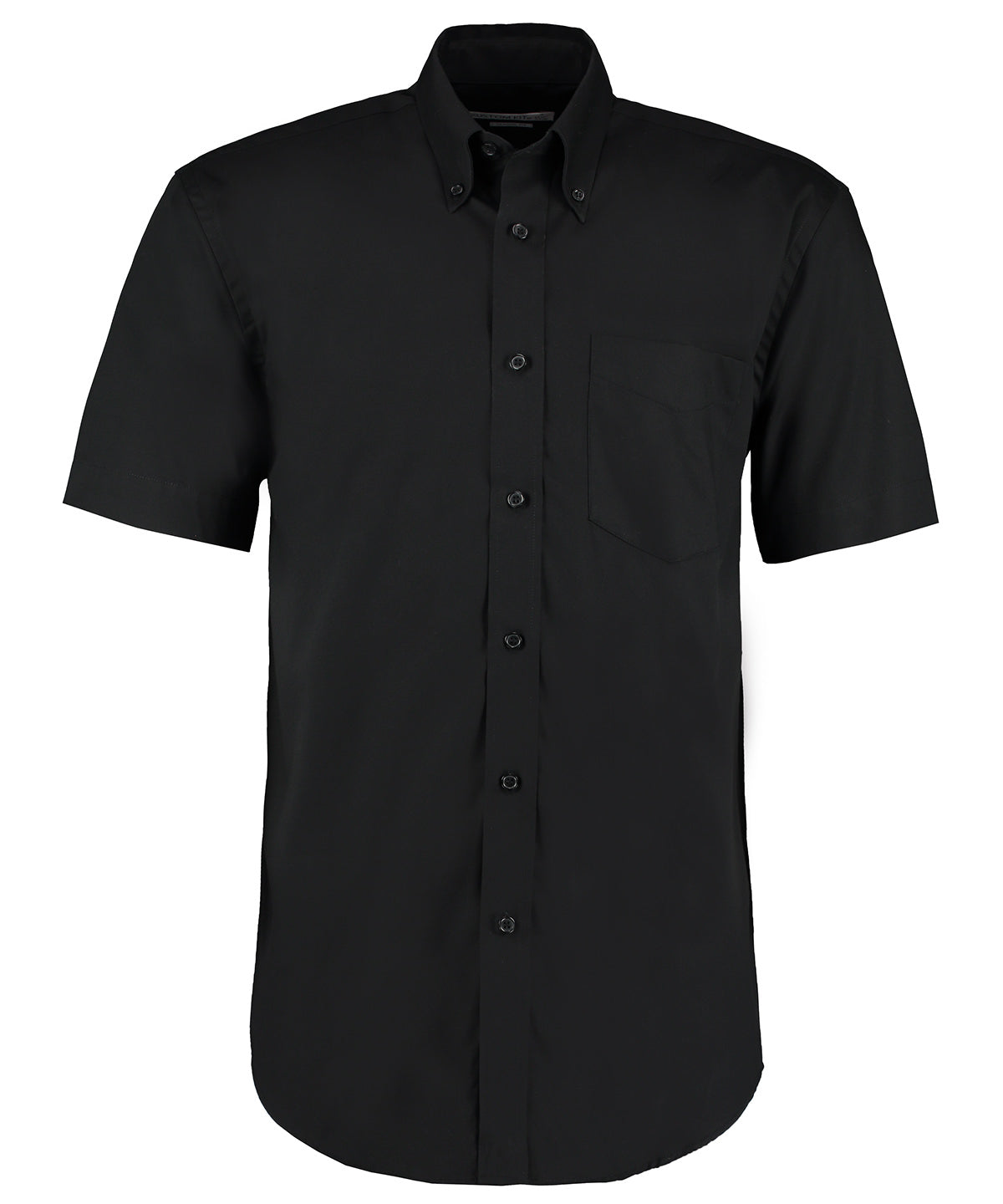 Corporate Oxford shirt short-sleeved (classic fit) - 14.5 - Black