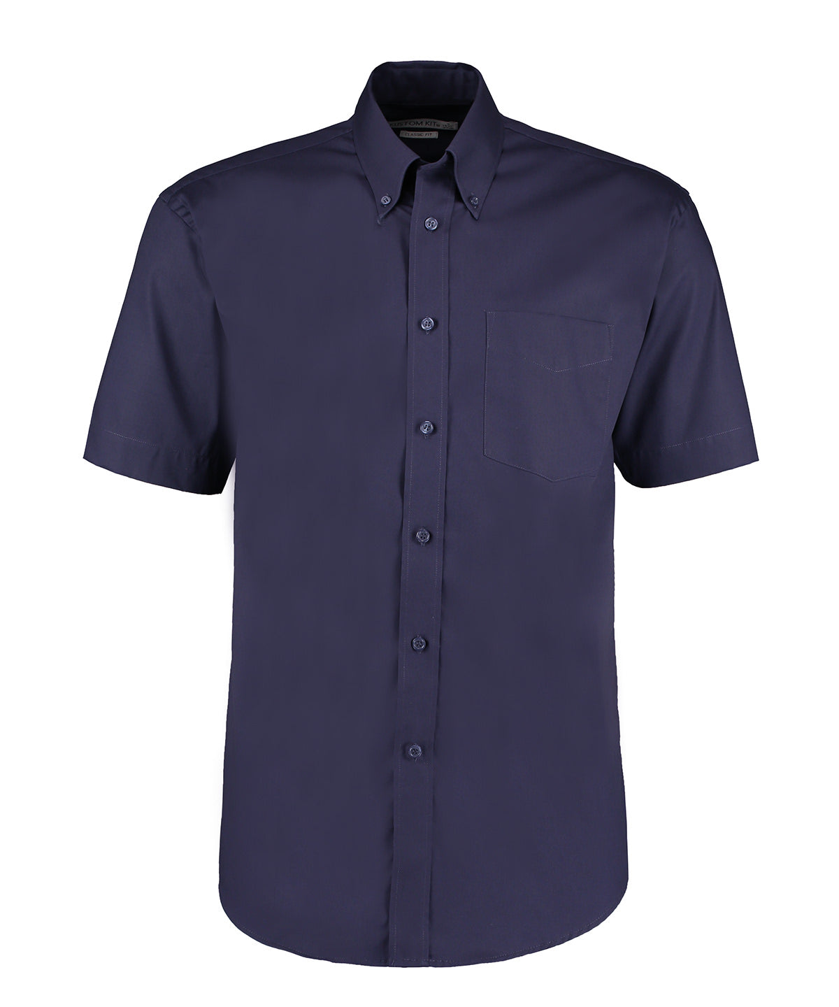 Corporate Oxford shirt short-sleeved (classic fit) - 17.5 - Midnight Navy