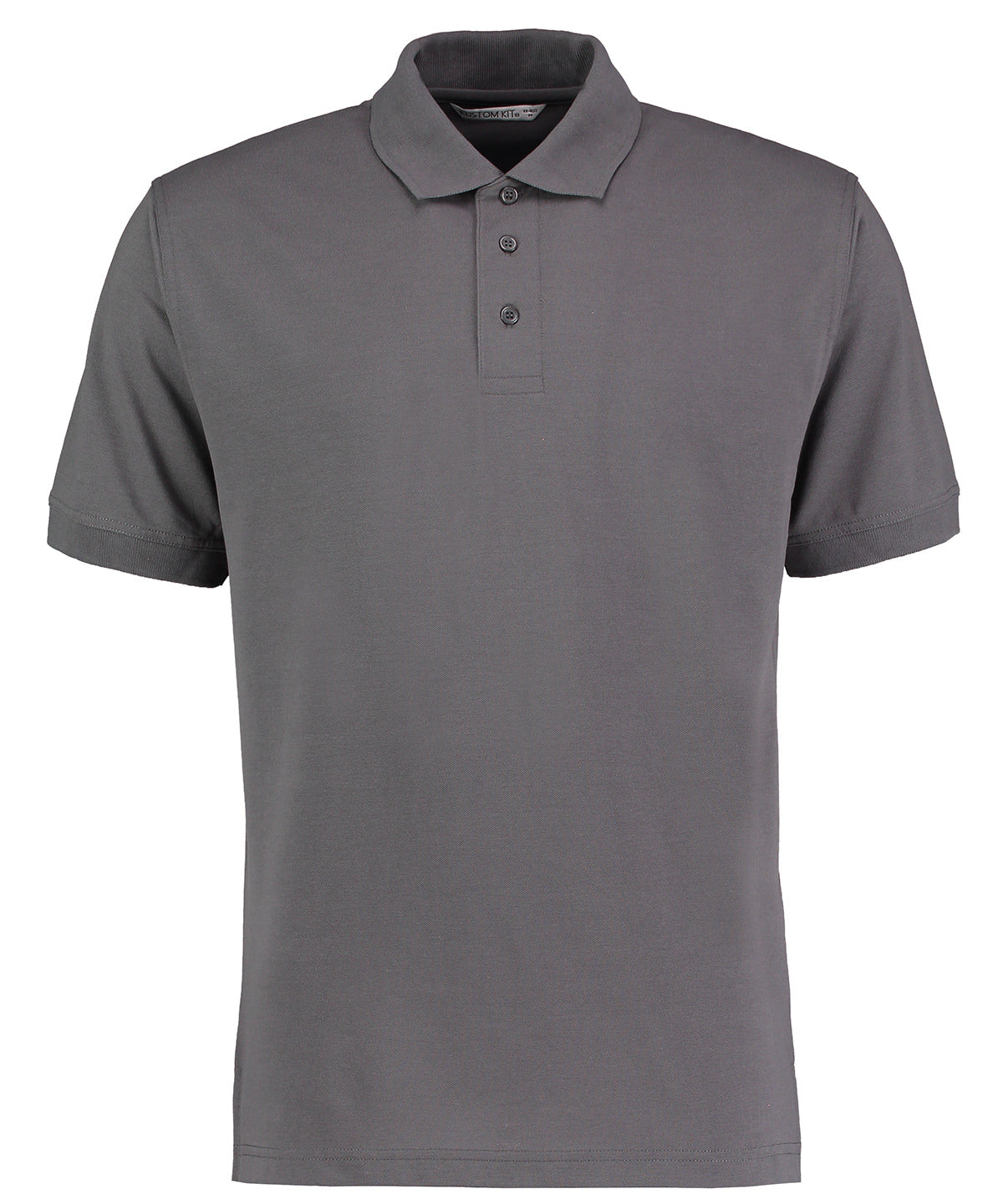 Klassic polo with Superwash® 60°C (classic fit) - S - Charcoal*