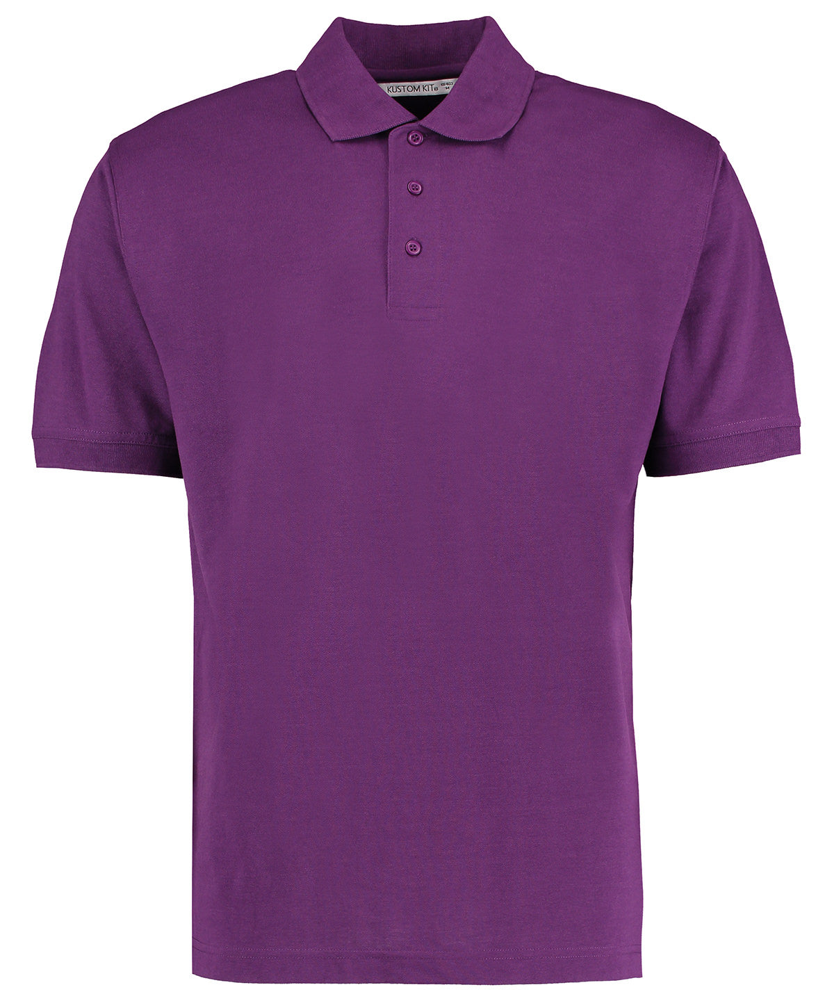 Klassic polo with Superwash® 60°C (classic fit) - XL - Dark Purple