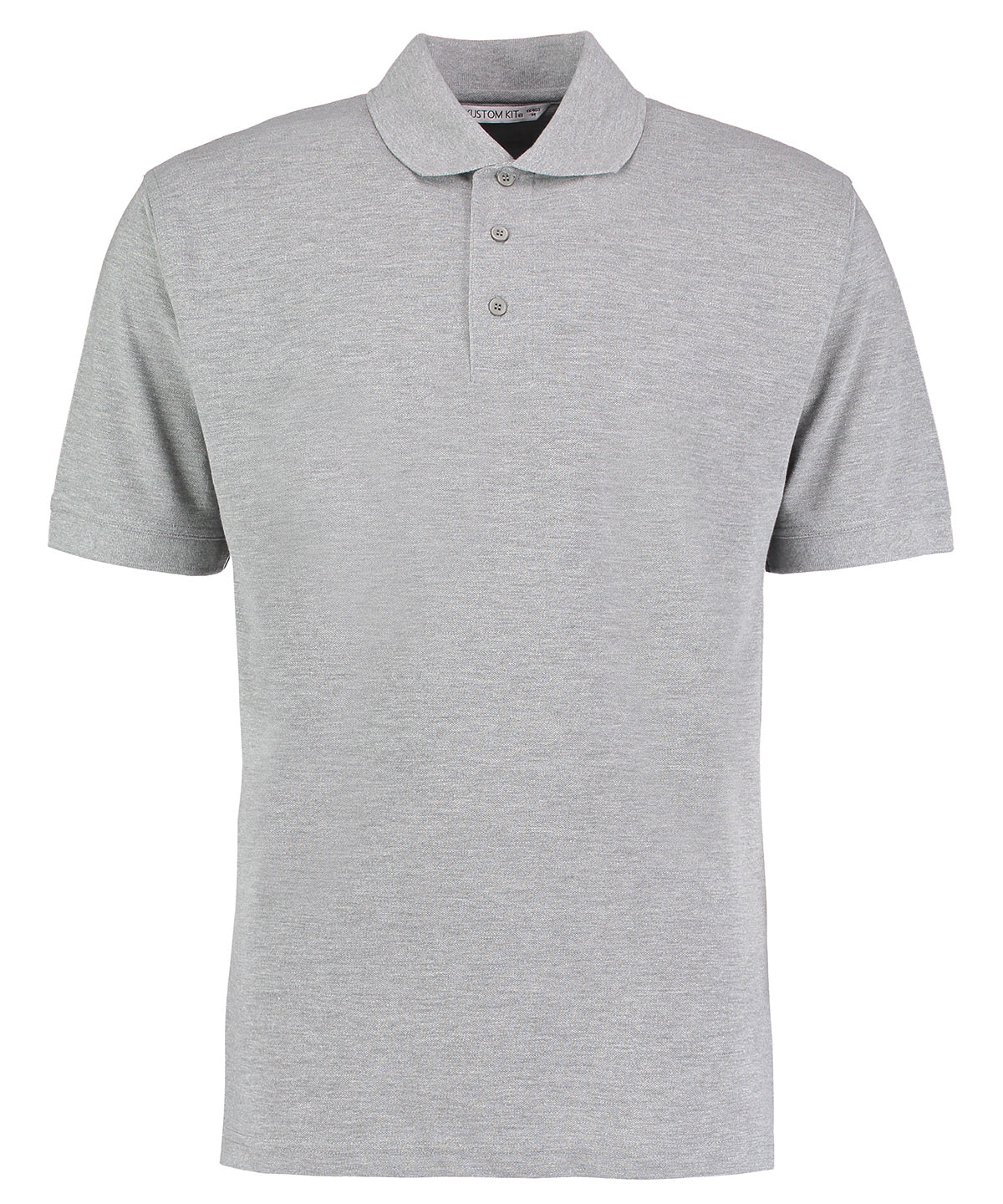 Klassic polo with Superwash® 60°C (classic fit) - XL - Heather Grey