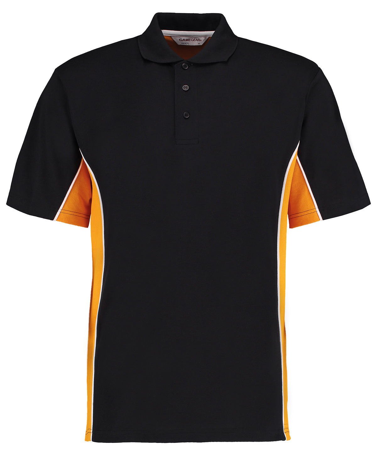Track polo (classic fit) - XS - Black/Gold/White*