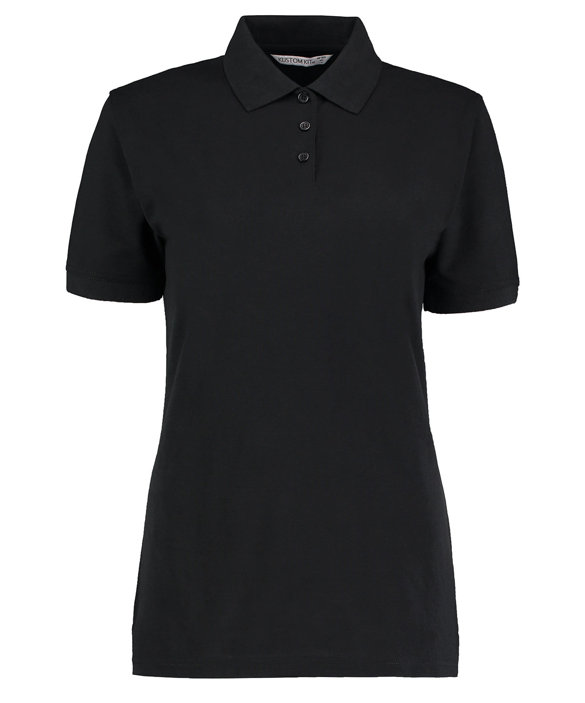 Klassic polo women's with Superwash® 60°C (classic fit) - Wom 12 - Black*