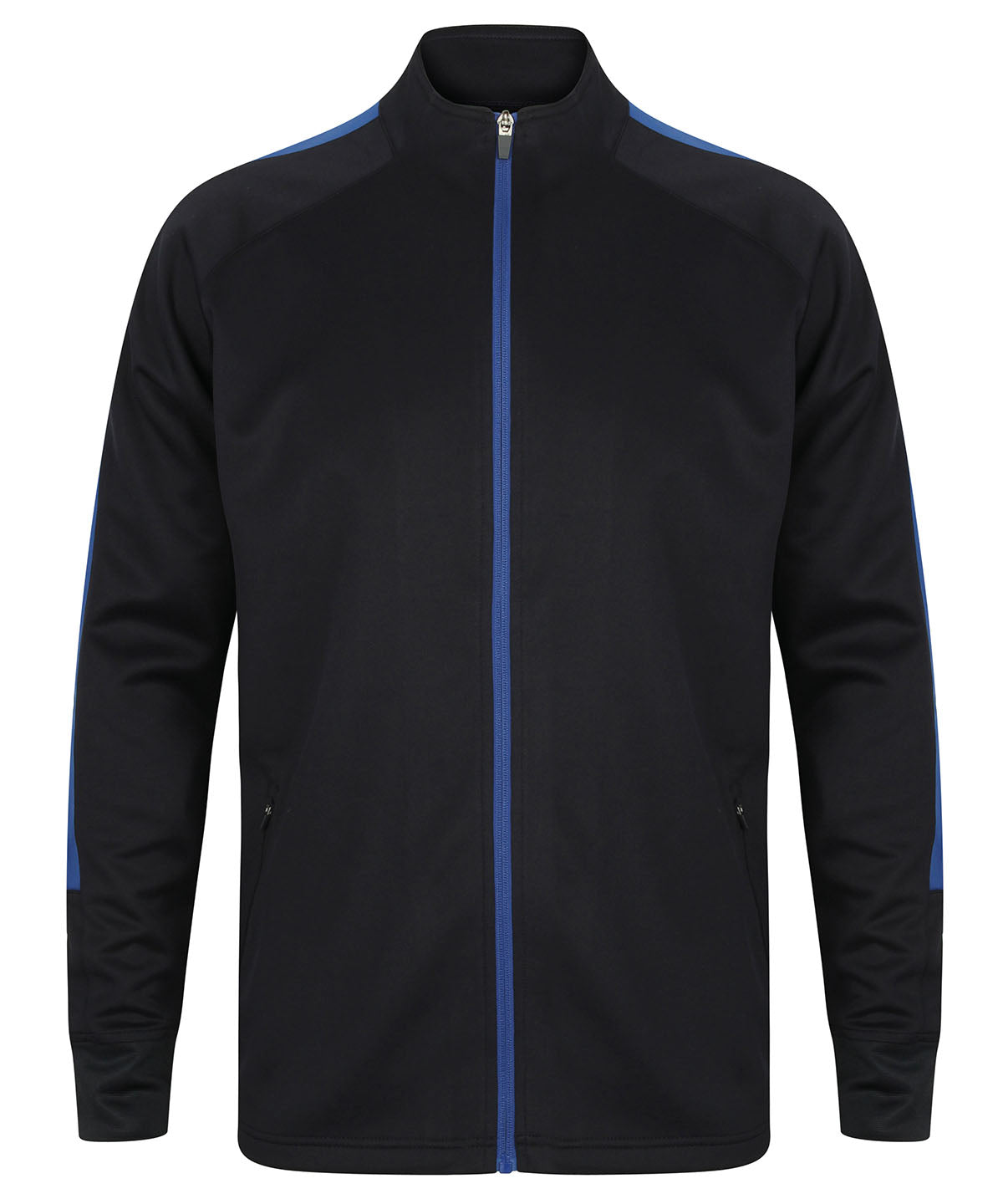Knitted tracksuit top - XS - Navy/Royal*