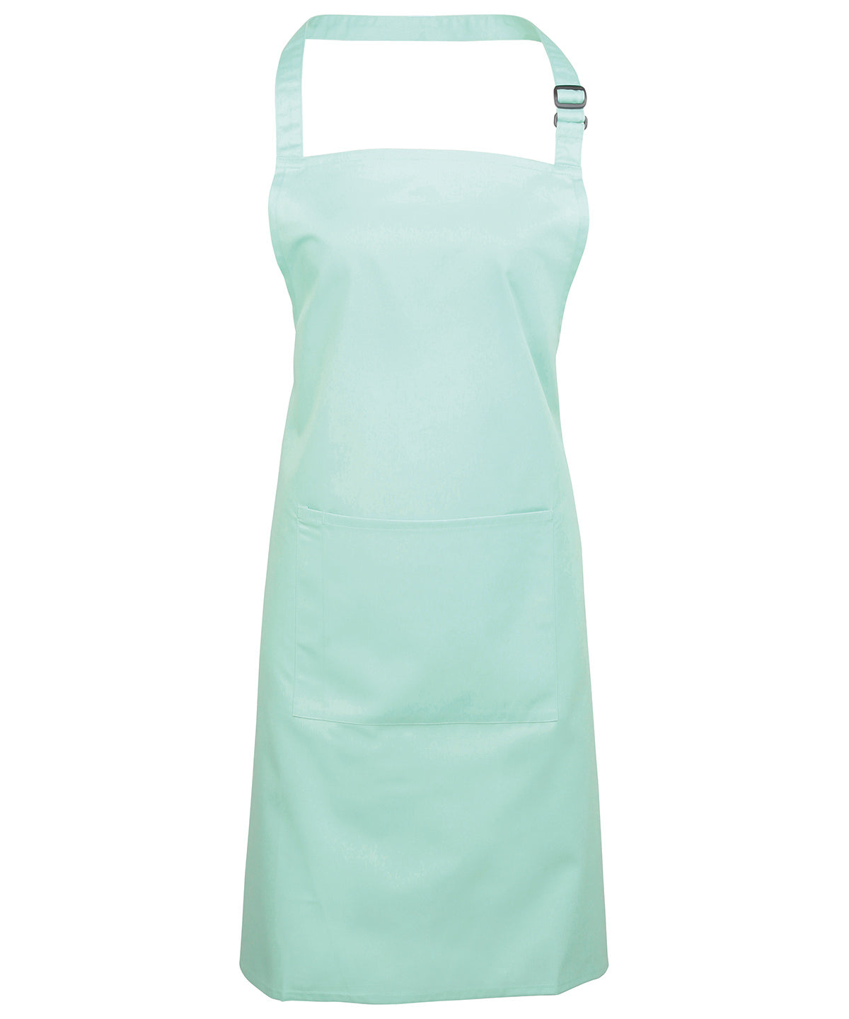 Colours bib apron with pocket - One size - Aqua