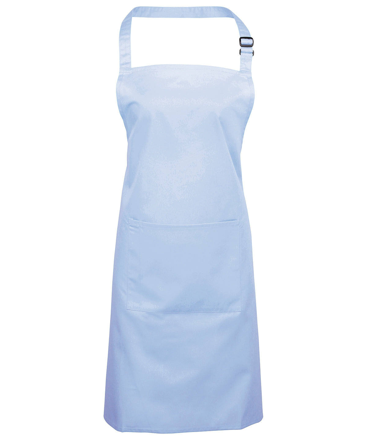 Colours bib apron with pocket - One size - Durable cotton blend kitchen and catering apron