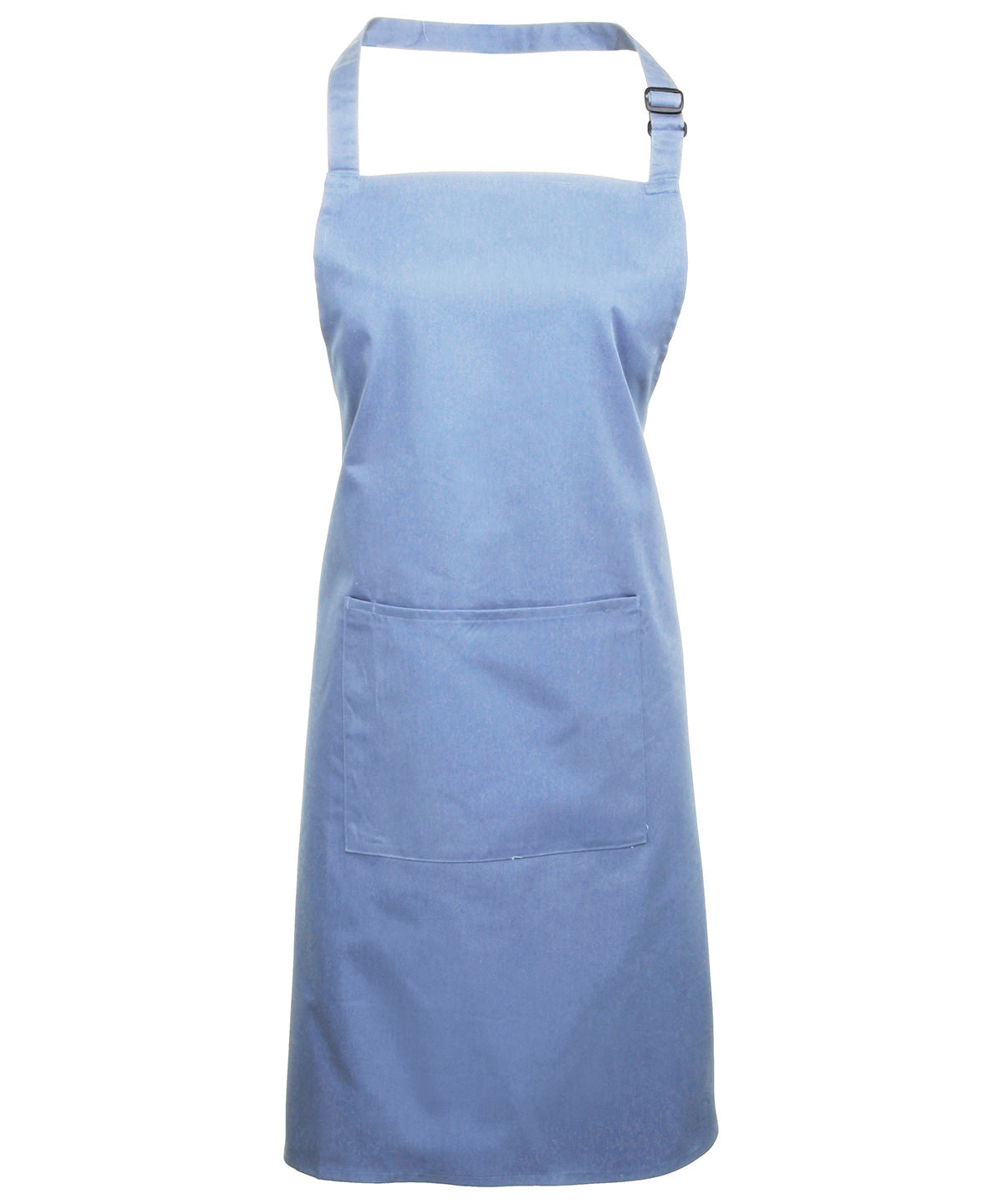 Colours bib apron with pocket - One size - Durable cotton blend kitchen and catering apron
