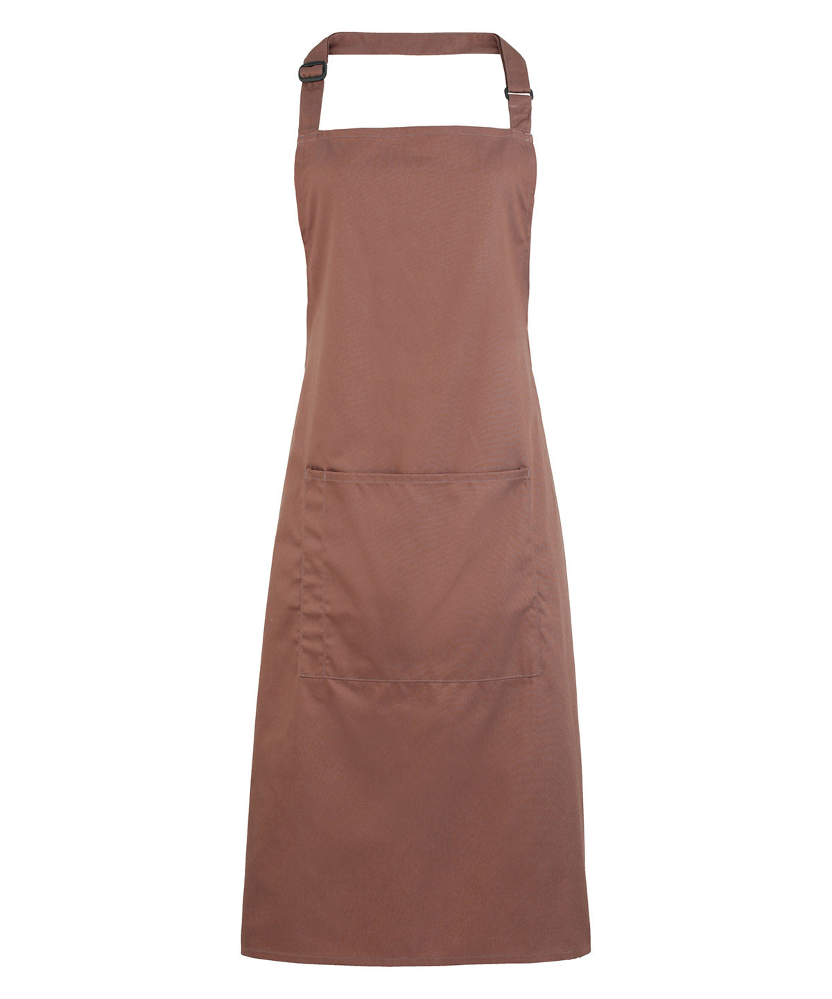 Colours bib apron with pocket - One size - Durable cotton blend kitchen and catering apron