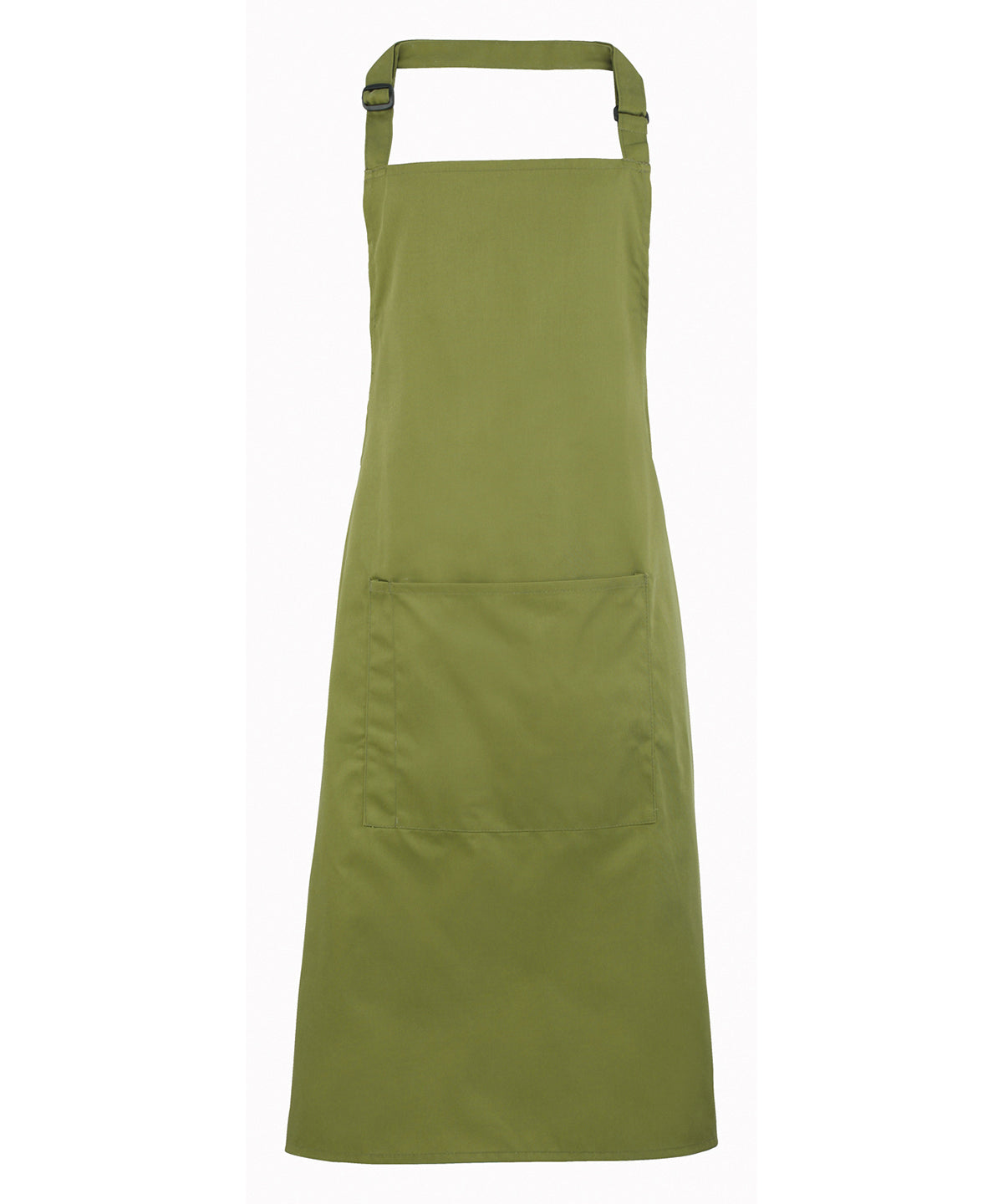 Colours bib apron with pocket - One size - Durable cotton blend kitchen and catering apron
