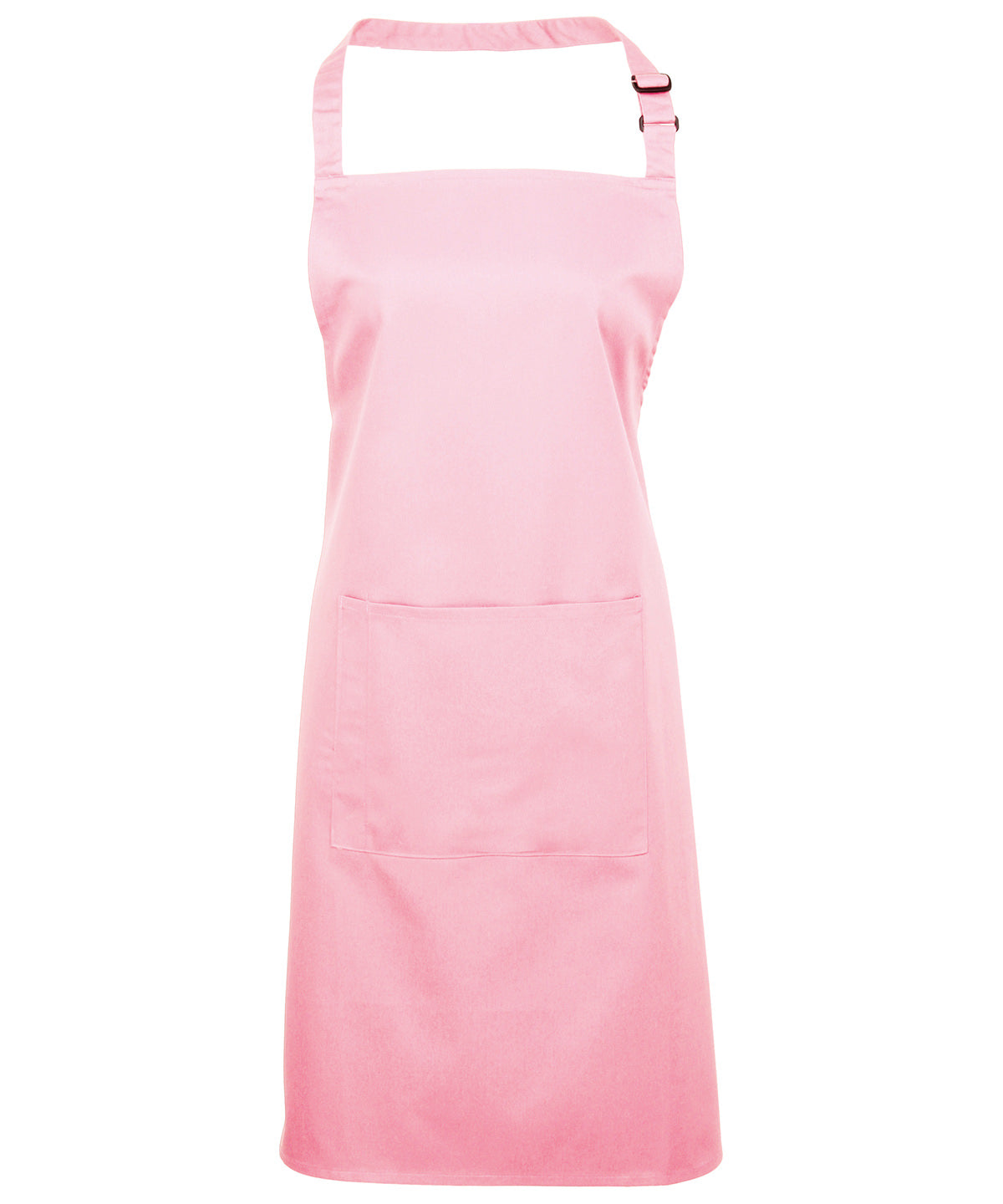 Colours bib apron with pocket - One size - Durable cotton blend kitchen and catering apron
