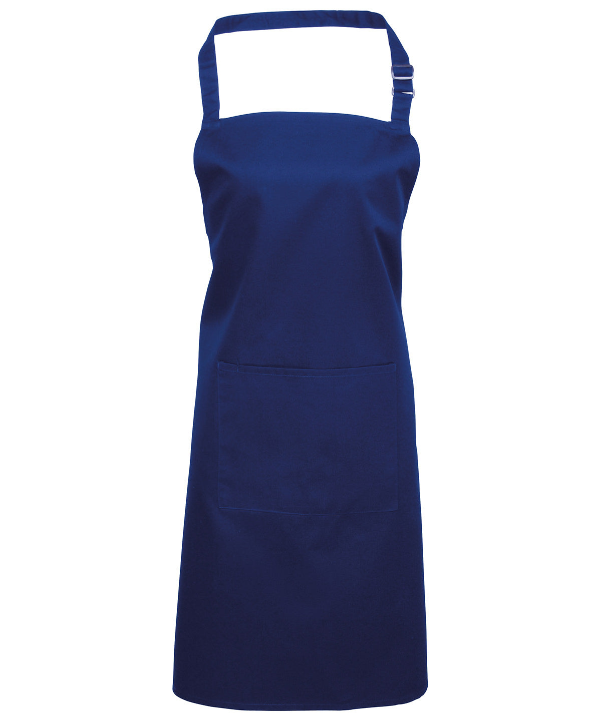 Colours bib apron with pocket - One size - Durable cotton blend kitchen and catering apron
