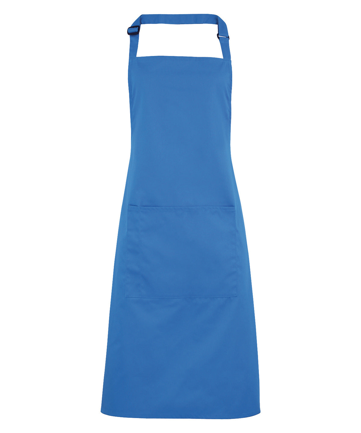 Colours bib apron with pocket - One size - Durable cotton blend kitchen and catering apron