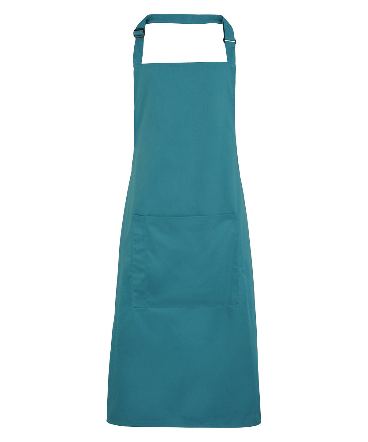 Colours bib apron with pocket - One size - Durable cotton blend kitchen and catering apron