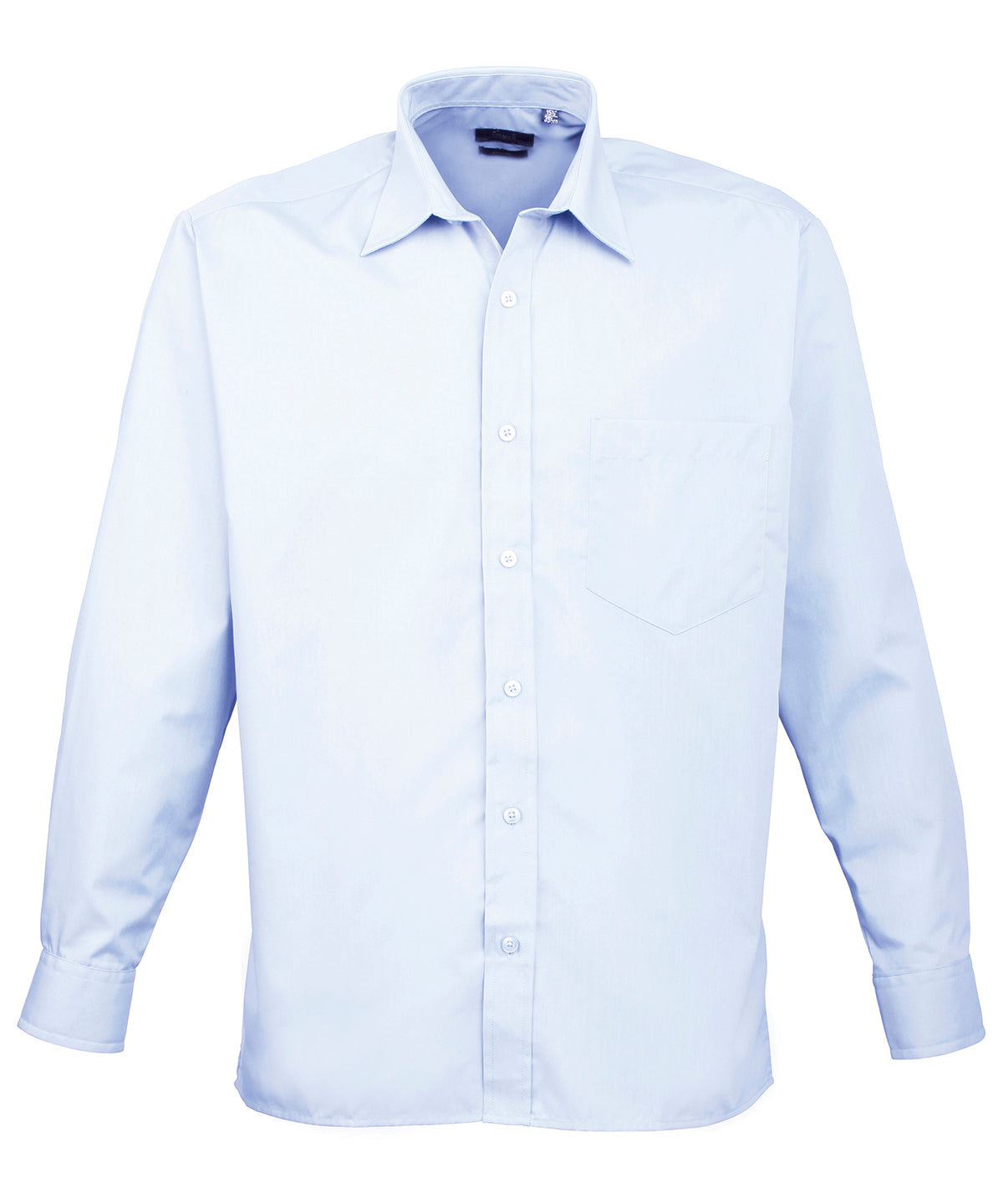 Long sleeve poplin shirt - 15 - Light Blue*