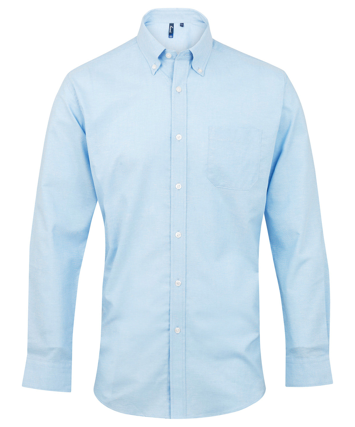 Signature Oxford long sleeve shirt - 21 - Light Blue