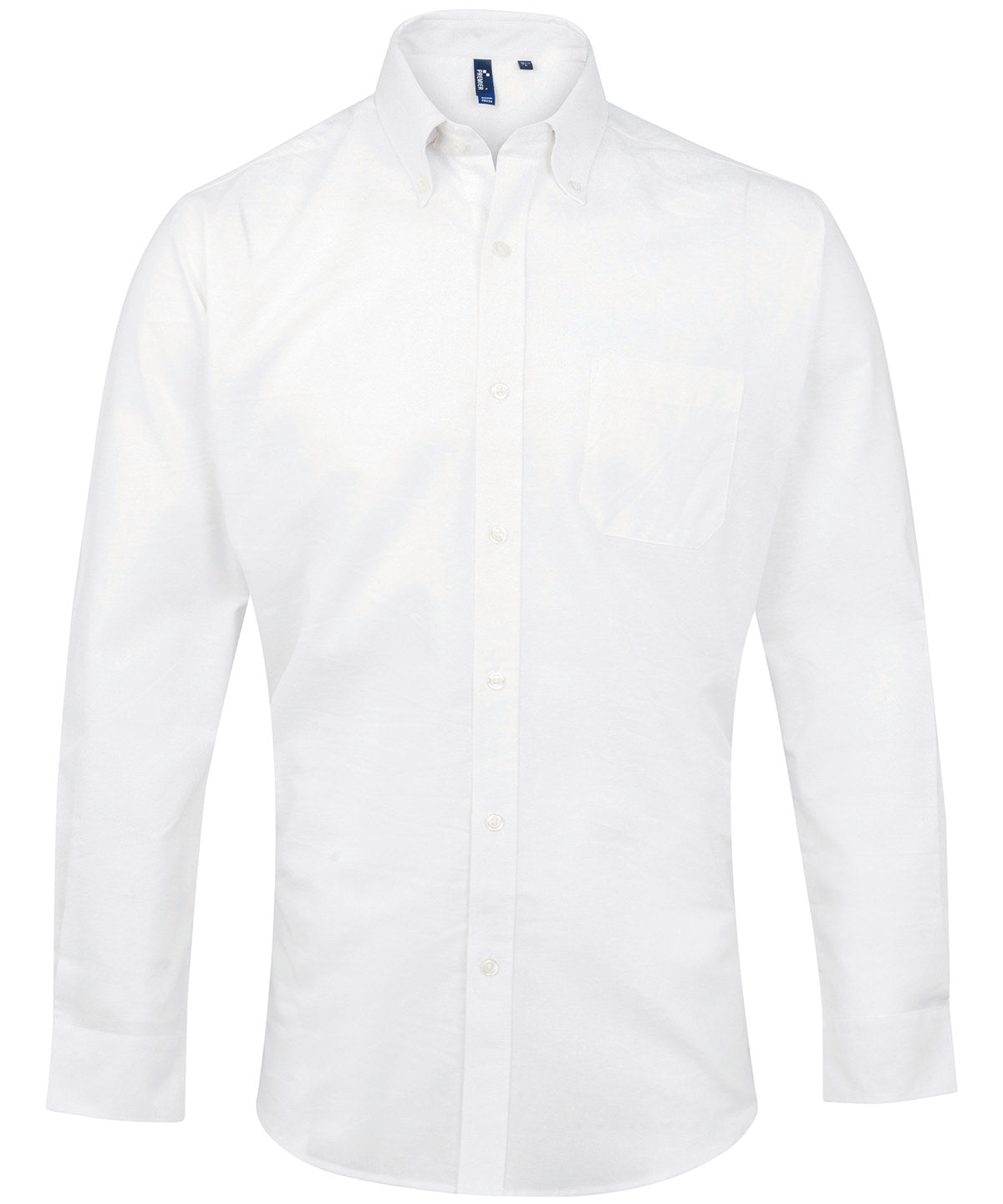 Signature Oxford long sleeve shirt - 14.5 - White