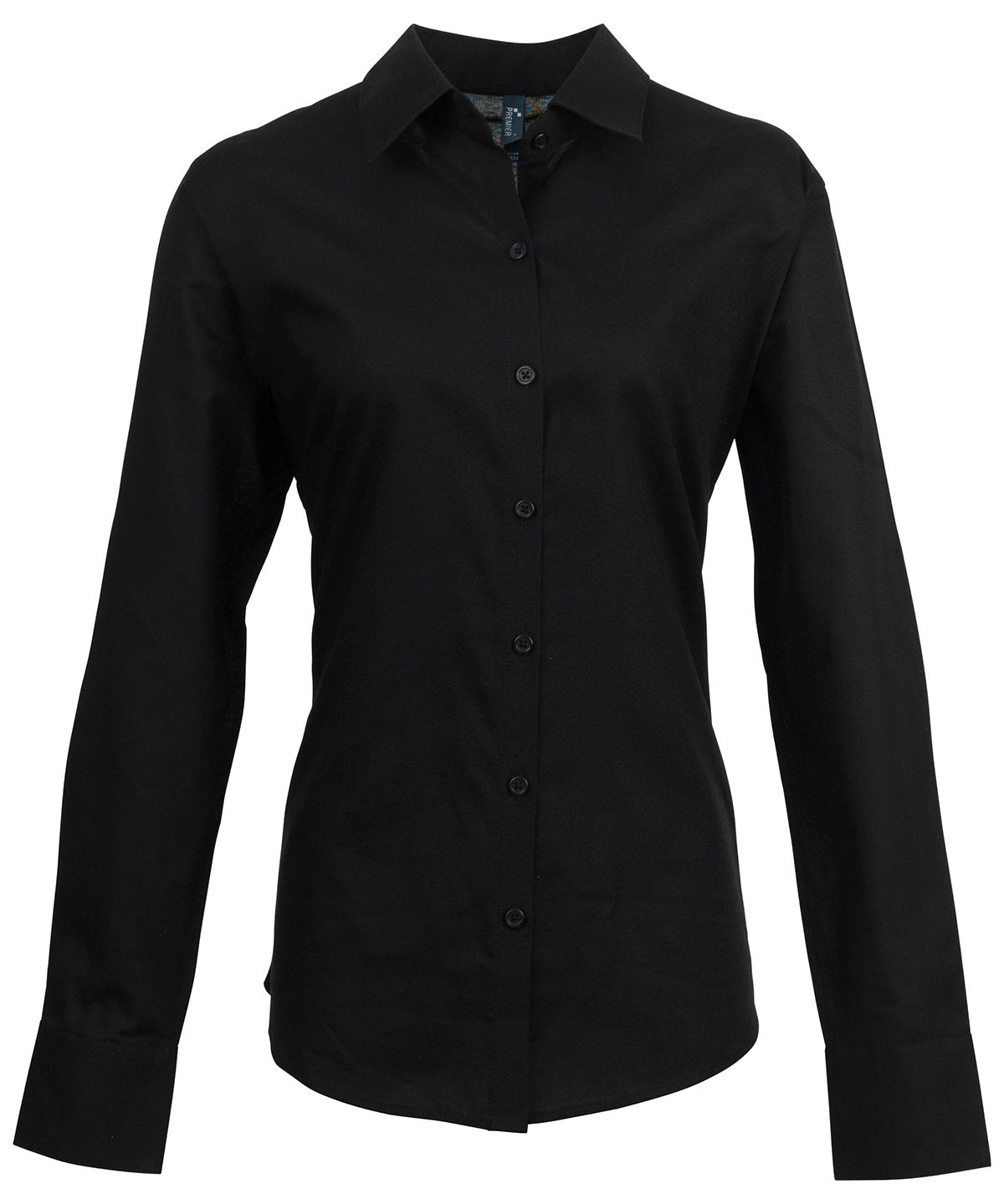 Women's signature Oxford long sleeve shirt, classic tailored button-down for everyday