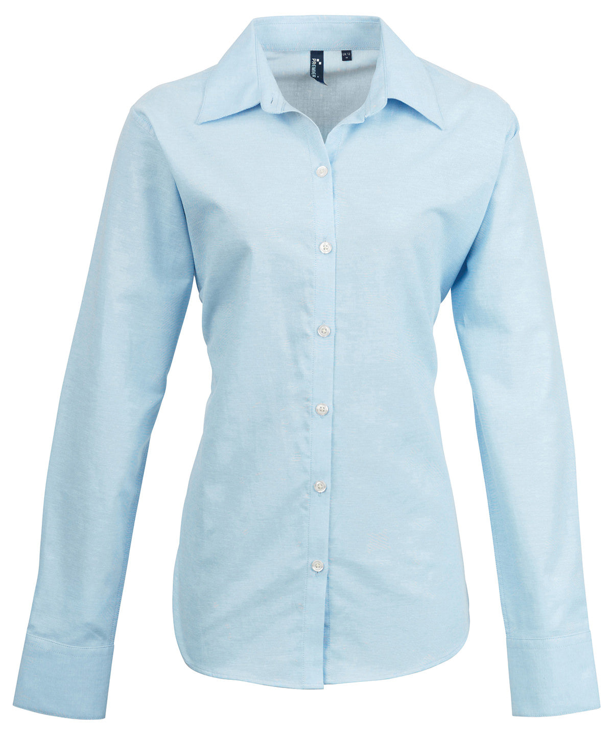 Women's signature Oxford long sleeve shirt, classic tailored button-down for everyday