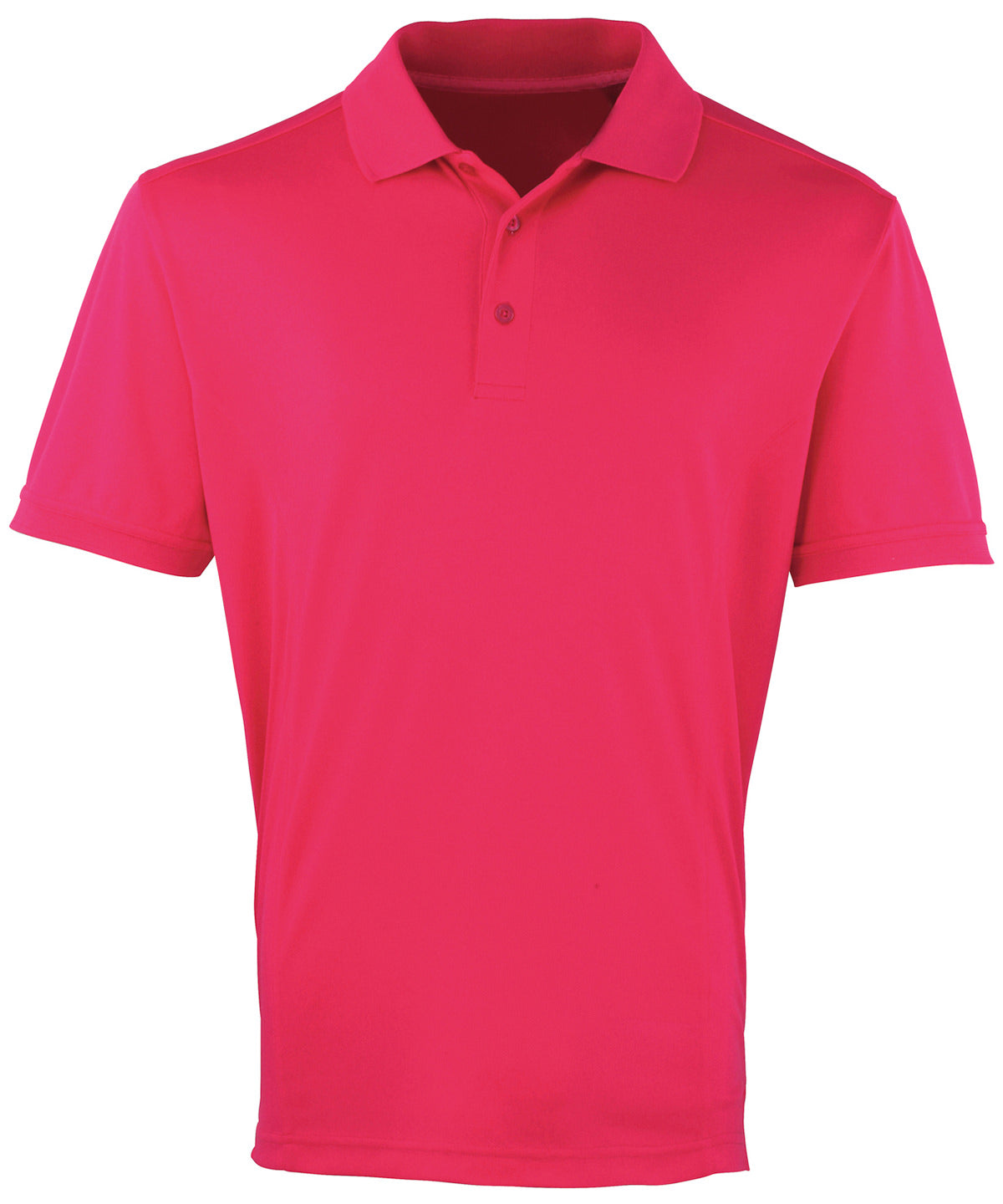 Coolchecker® piqué polo - 3XL - Hot Pink