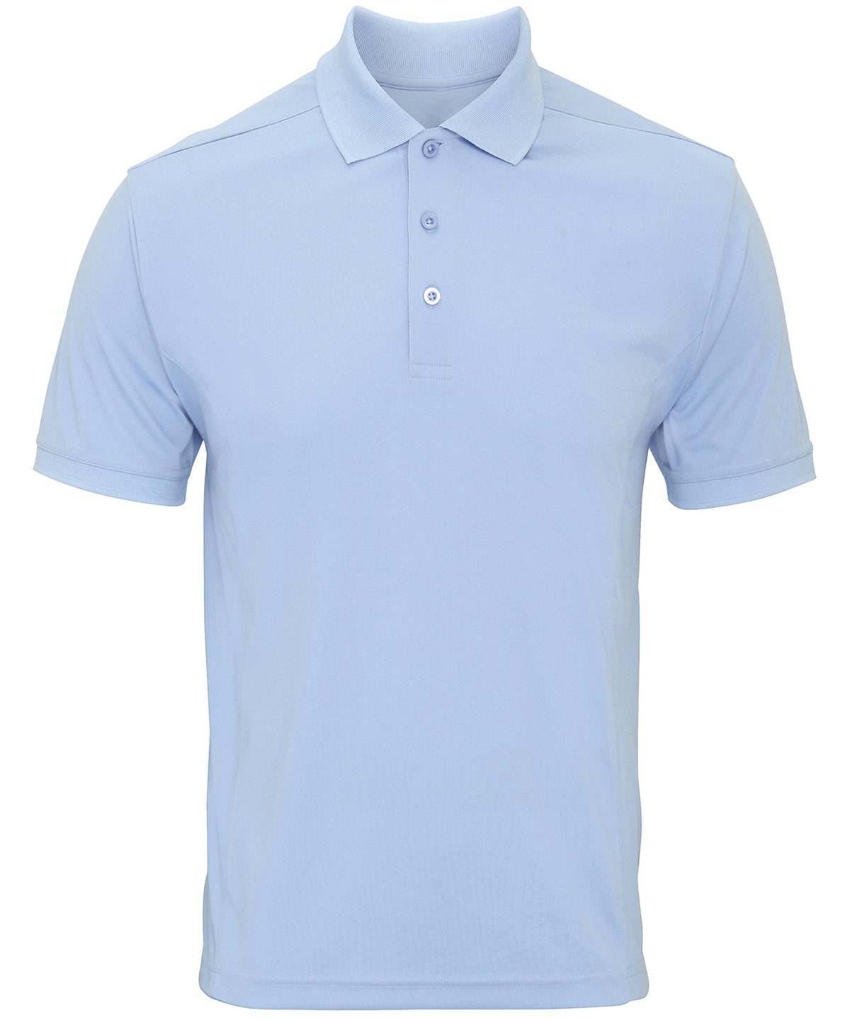 Coolchecker® piqué polo - 4XL - Light Blue