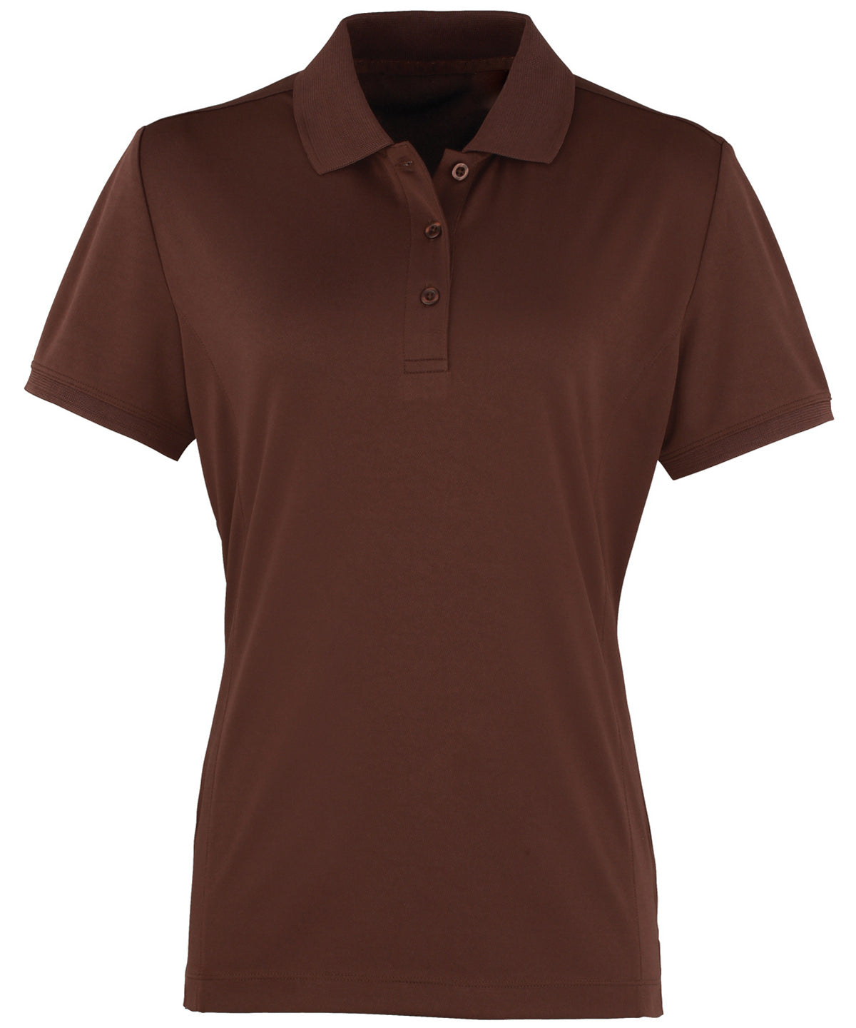 Women's Coolchecker® piqué polo in various sizes and colors