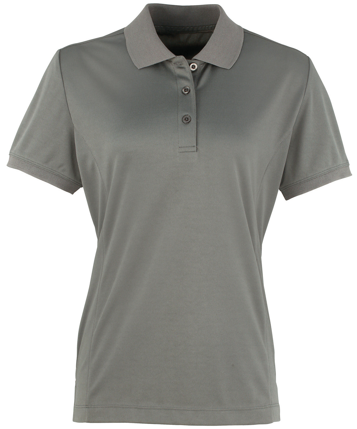 Women's Coolchecker® piqué polo in various sizes and colors