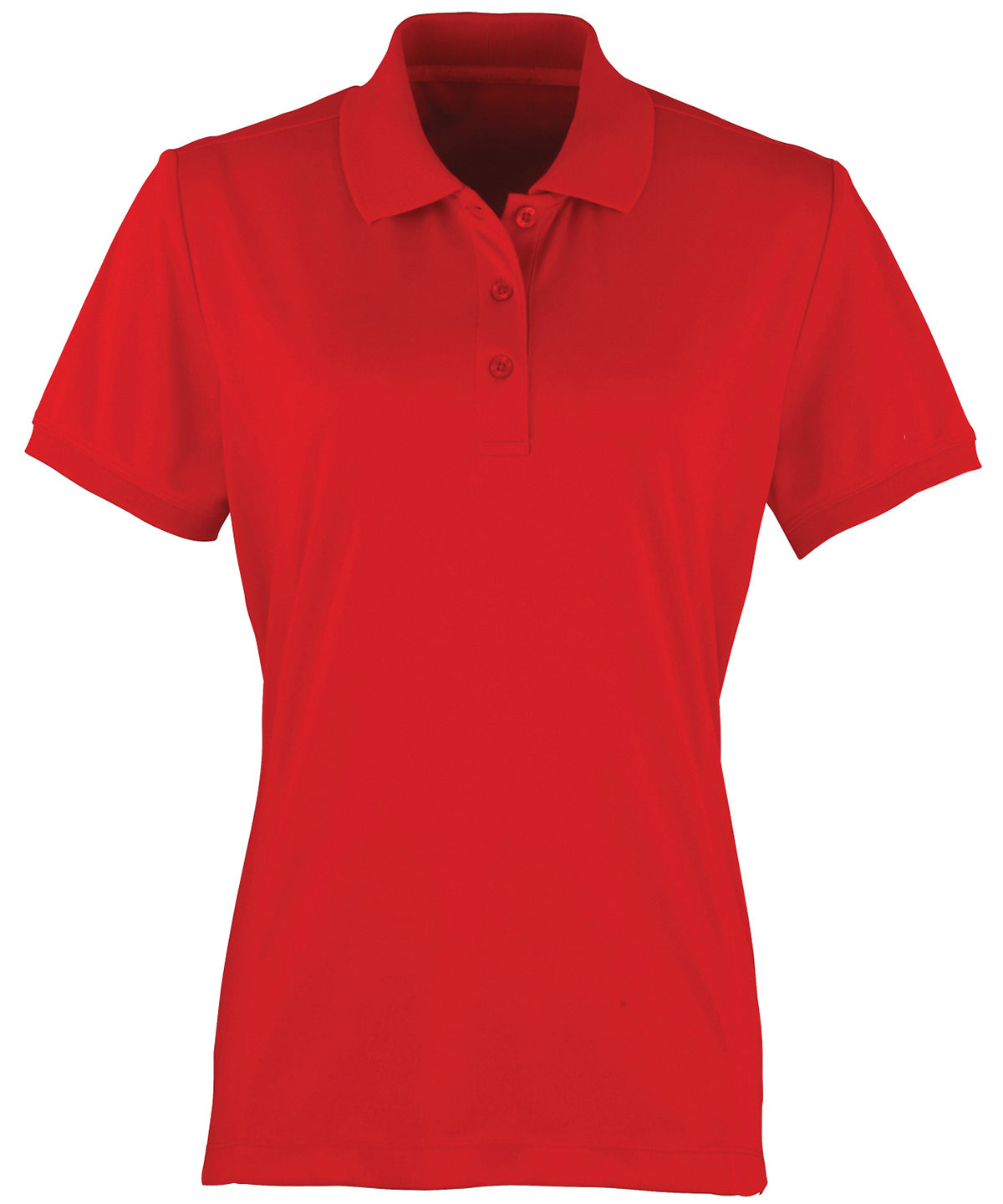 Women's Coolchecker® piqué polo in various sizes and colors