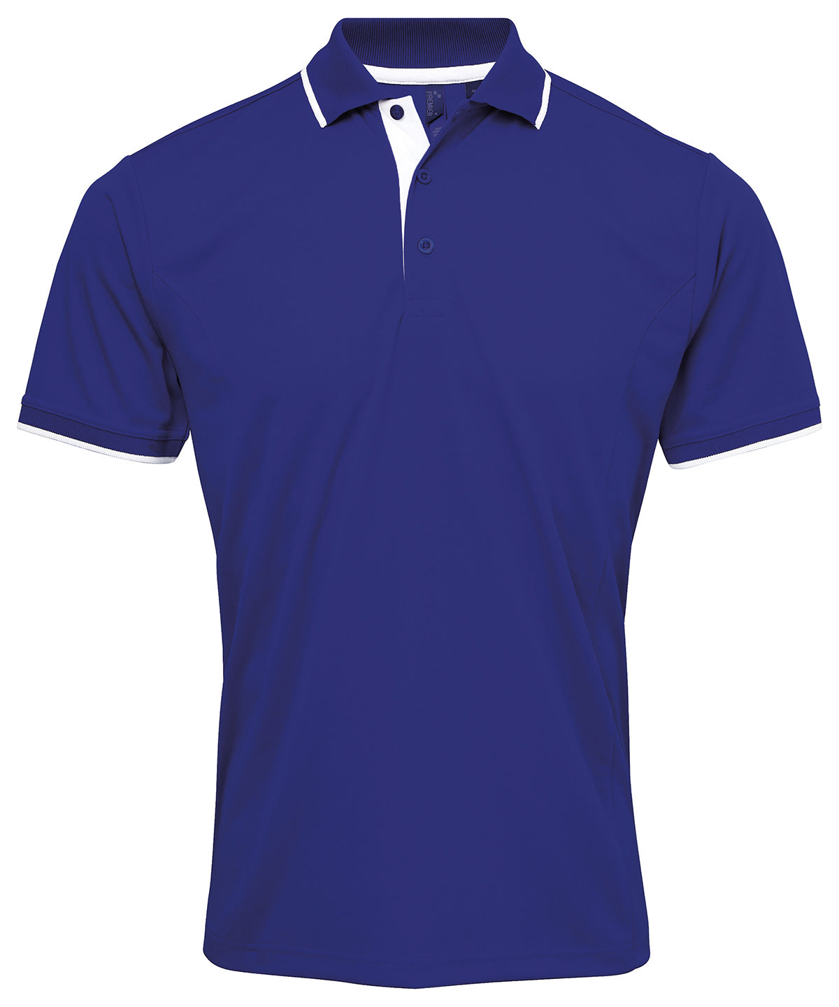 Contrast Coolchecker® Polo Shirt with Contrast Detailing in Various Sizes and Colors