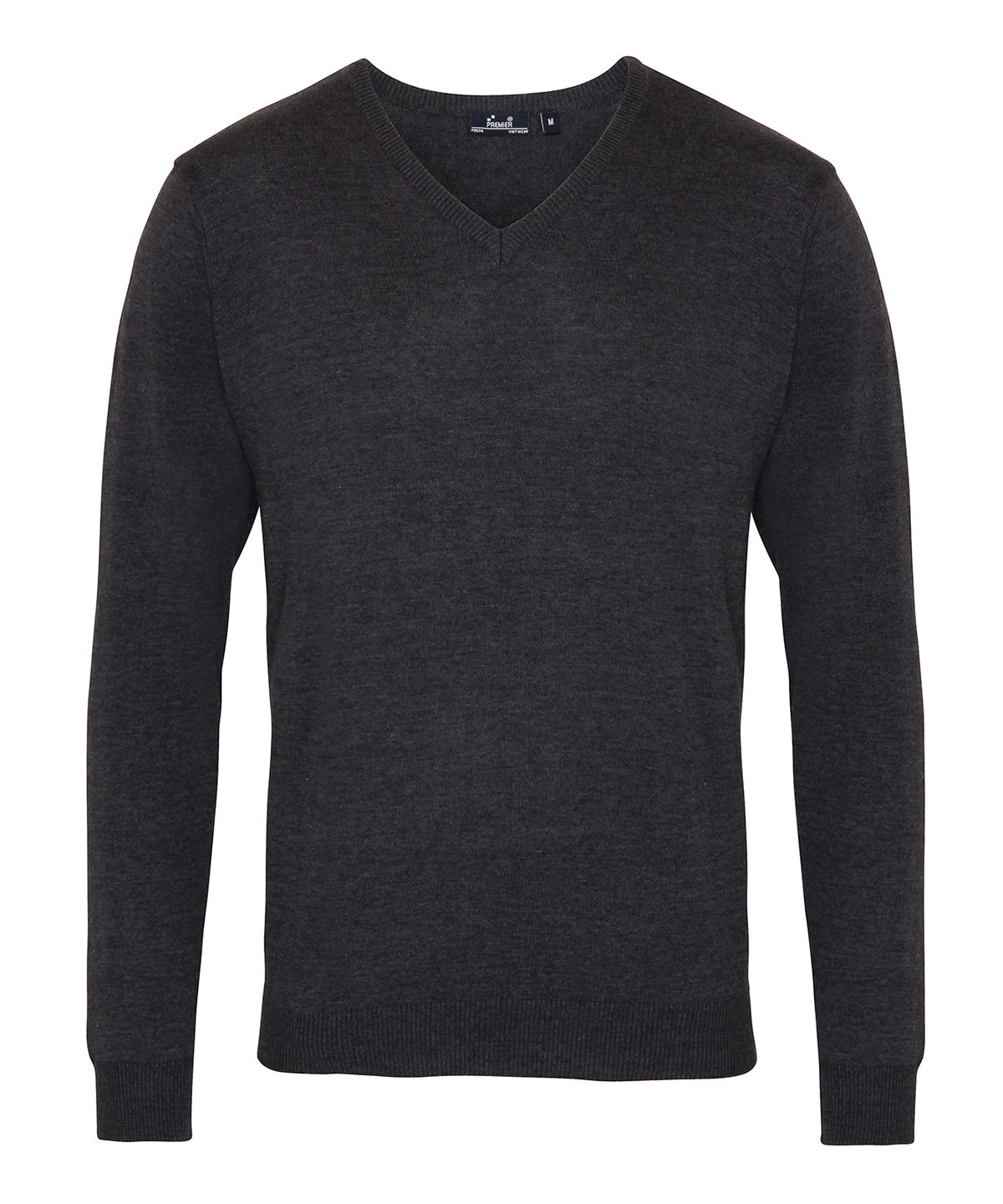 V-neck knitted sweater available in multiple sizes and colors
