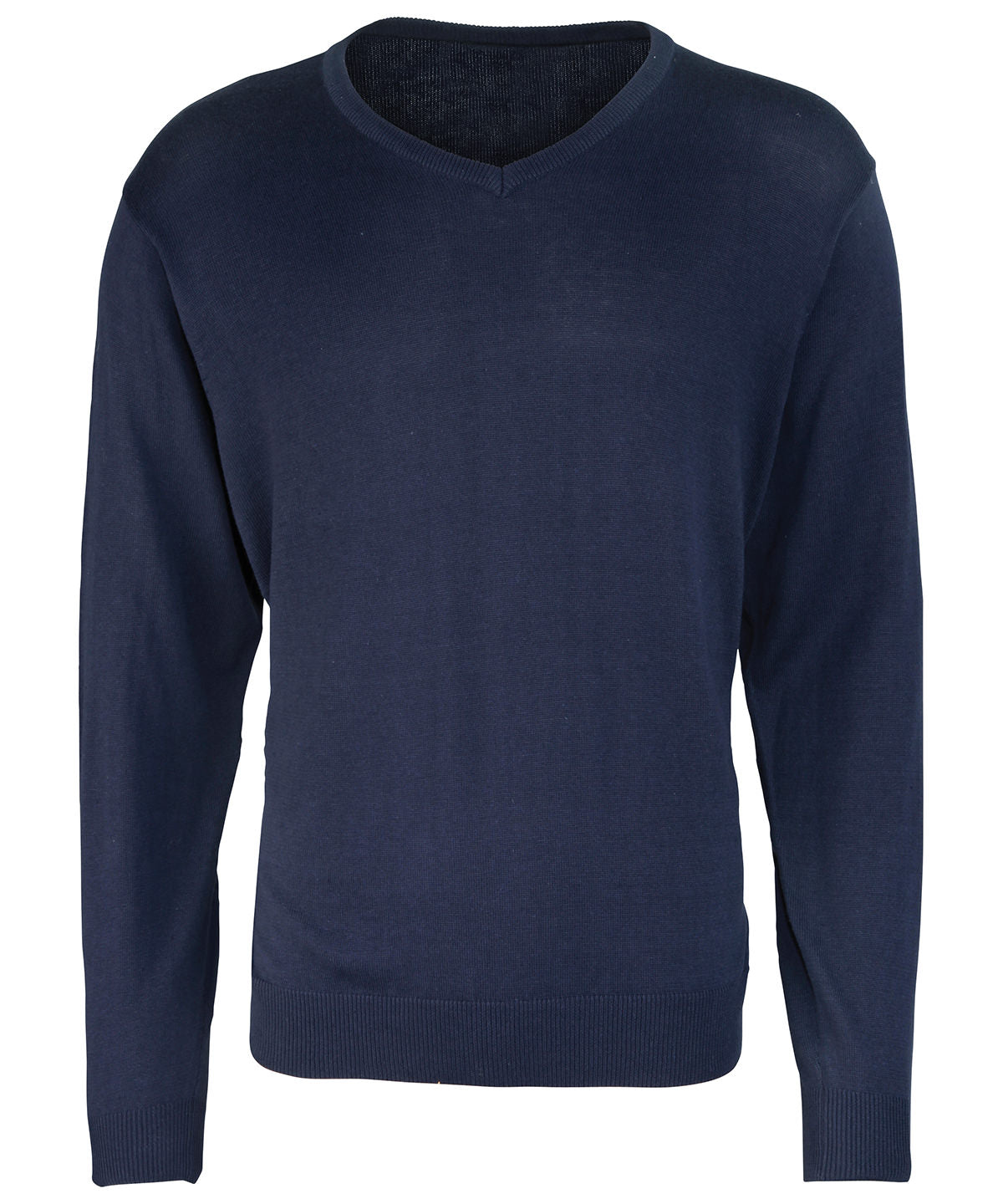 V-neck knitted sweater available in multiple sizes and colors