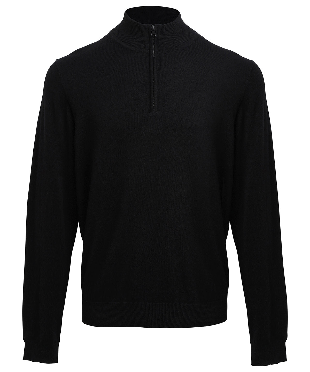 ¼ Zip Knitted Sweater in Classic Fit and Soft Fabric for Everyday Comfort