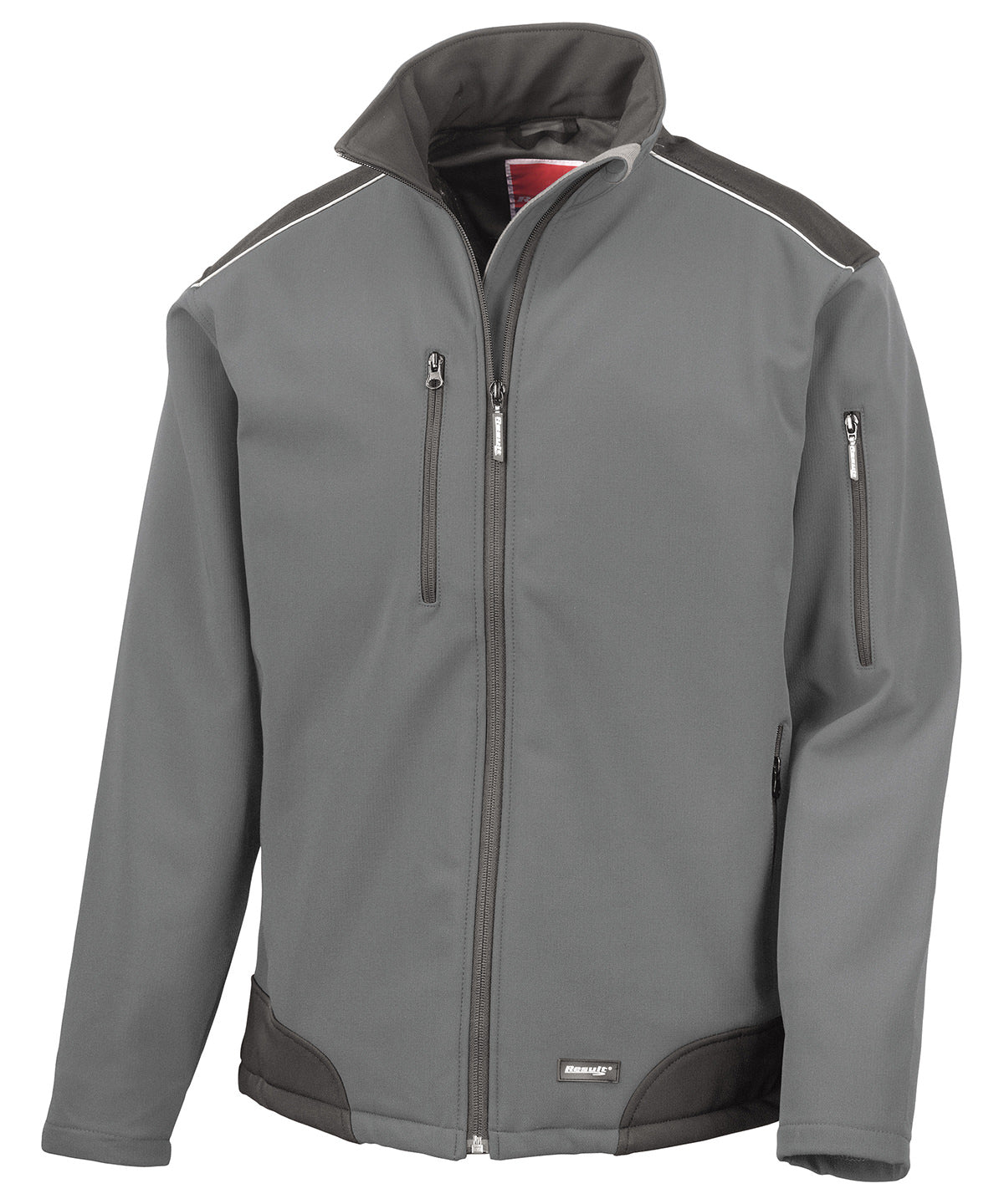 Ripstop Softshell Workwear Jacket Durable Lightweight Protective Outerwear