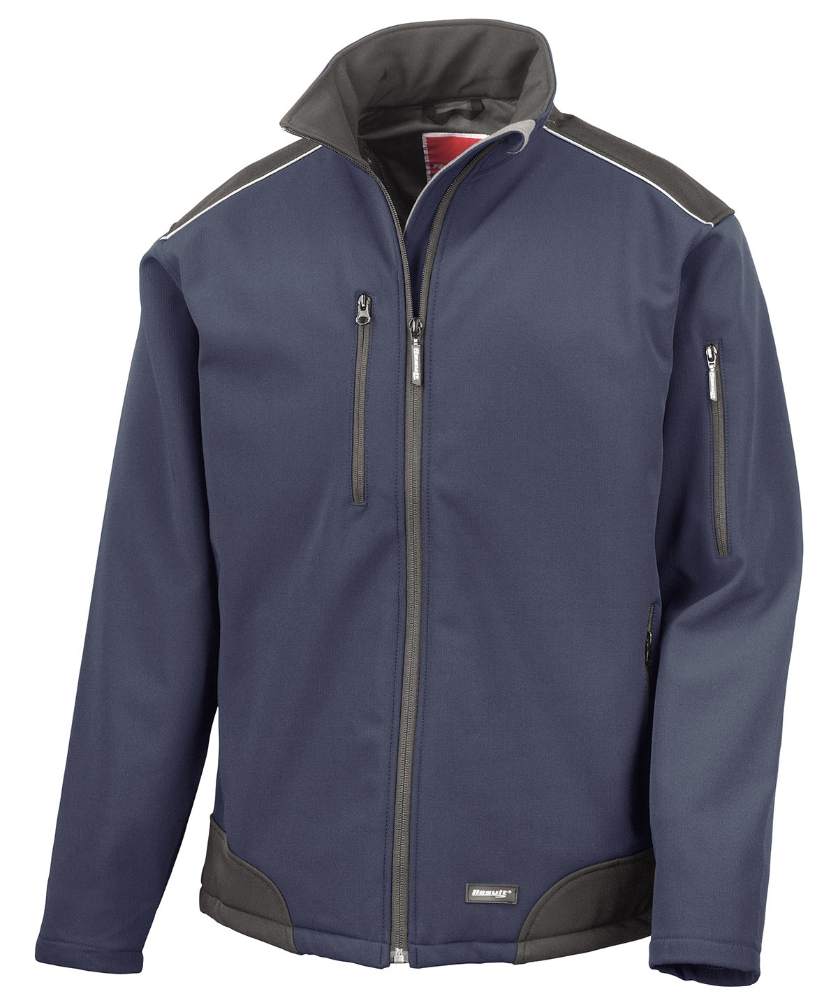 Ripstop Softshell Workwear Jacket Durable Lightweight Protective Outerwear