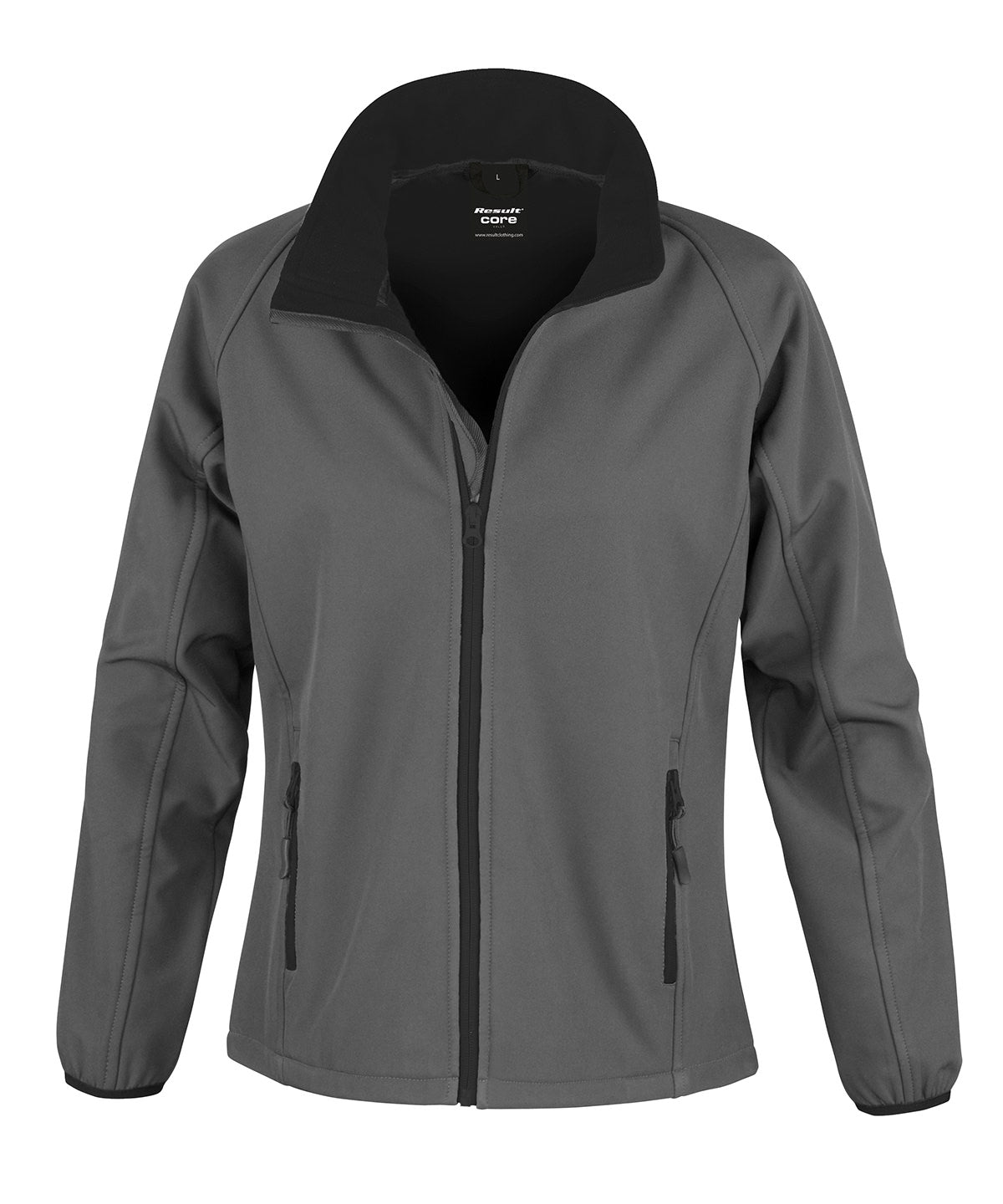 Women's Core Printable Softshell Jacket – Lightweight, Durable Outerwear for All Seasons