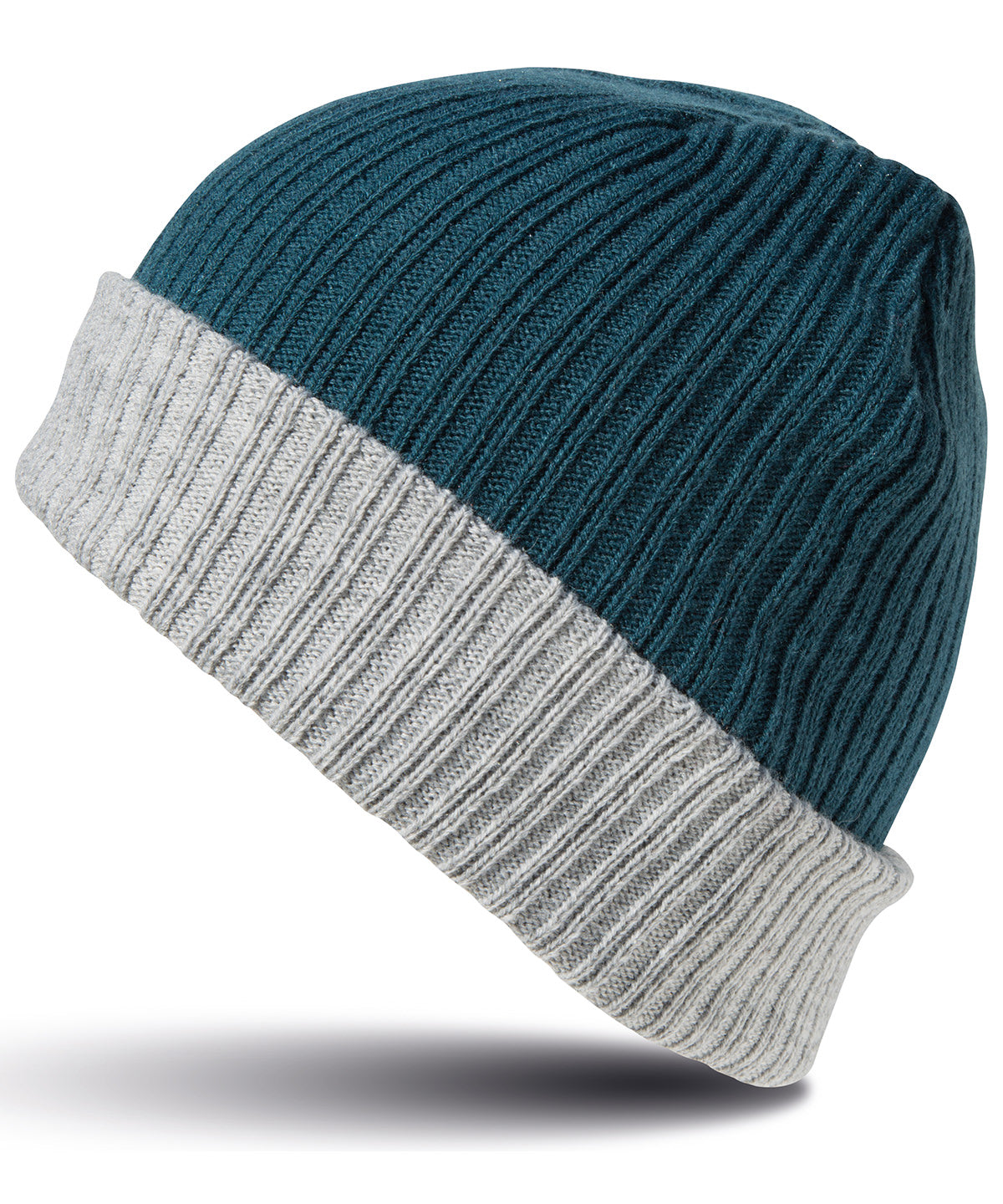 Double-layer knitted hat - One size - Warm and stylish winter accessory