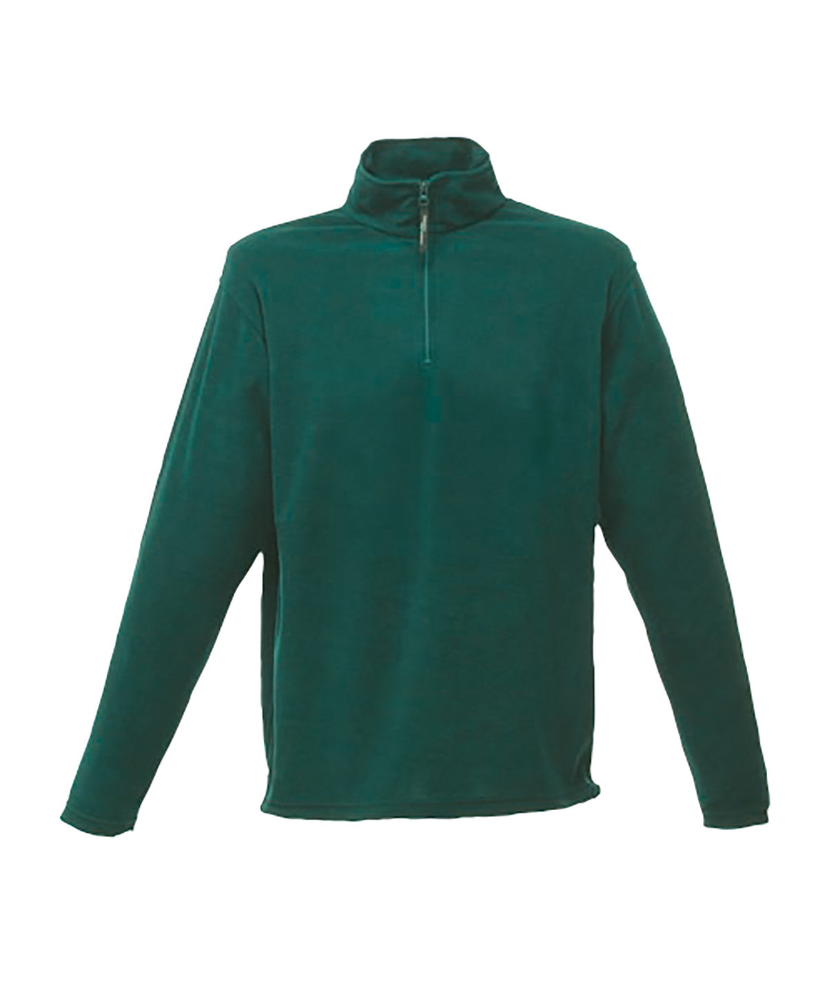 Zip-neck microfleece - 2XL - Bottle Green
