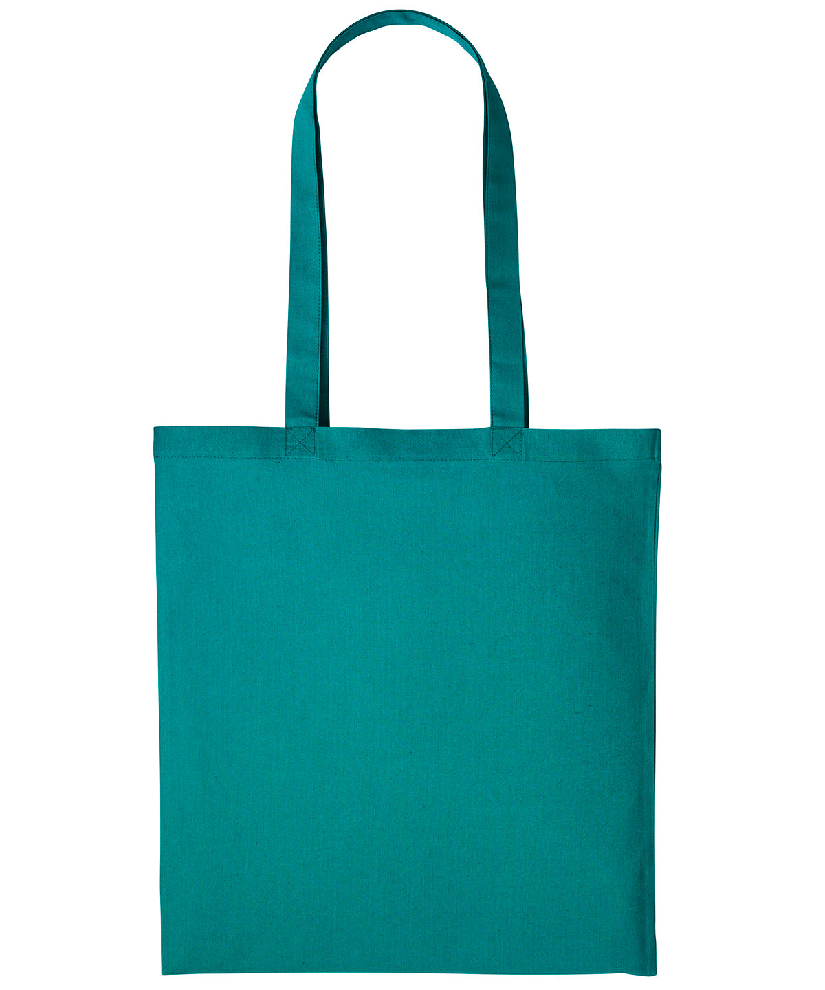Cotton shopper long handle - One size - Reusable tote bag for shopping & daily use Natural