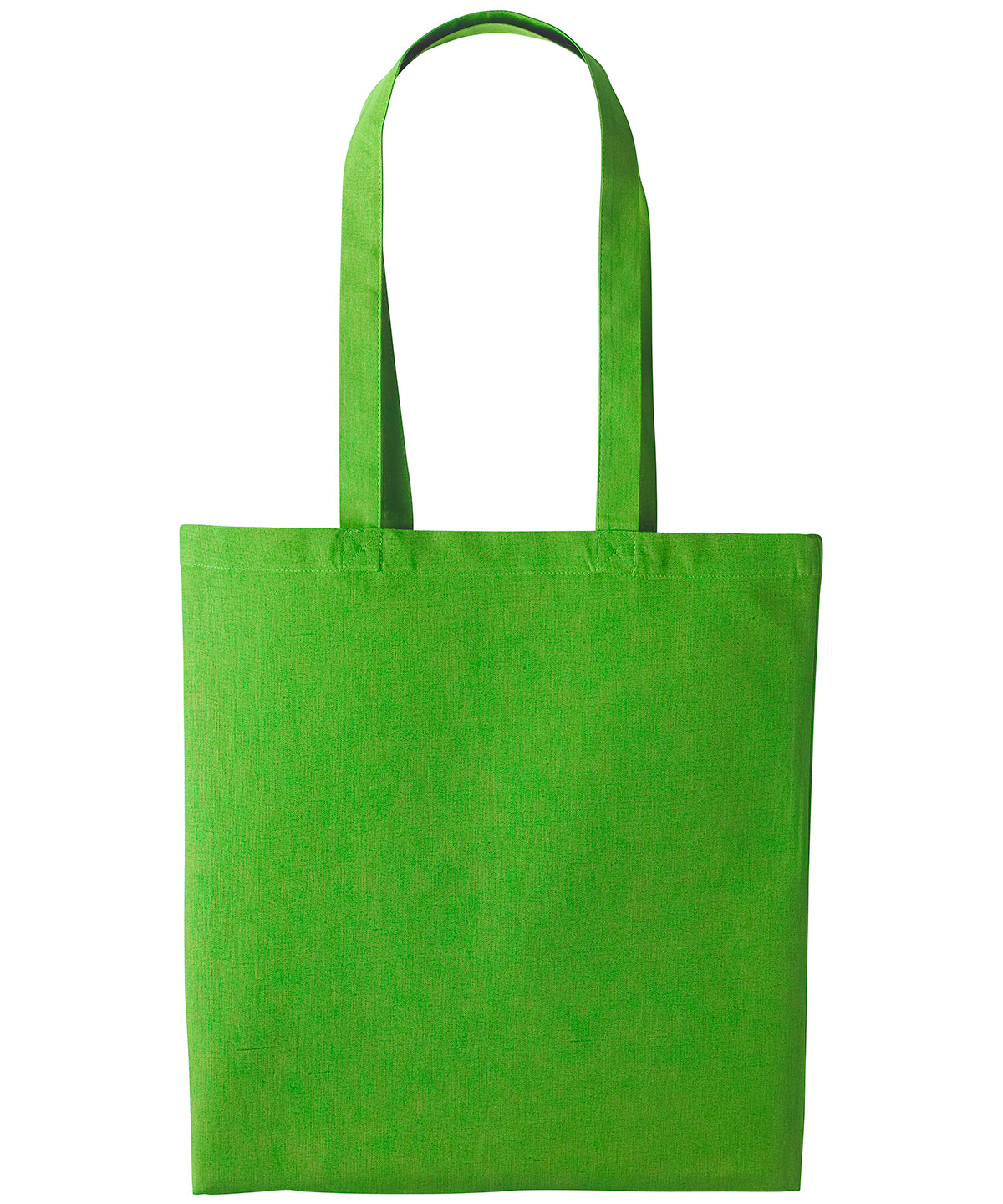 Cotton shopper long handle - One size - Reusable tote bag for shopping & daily use Natural