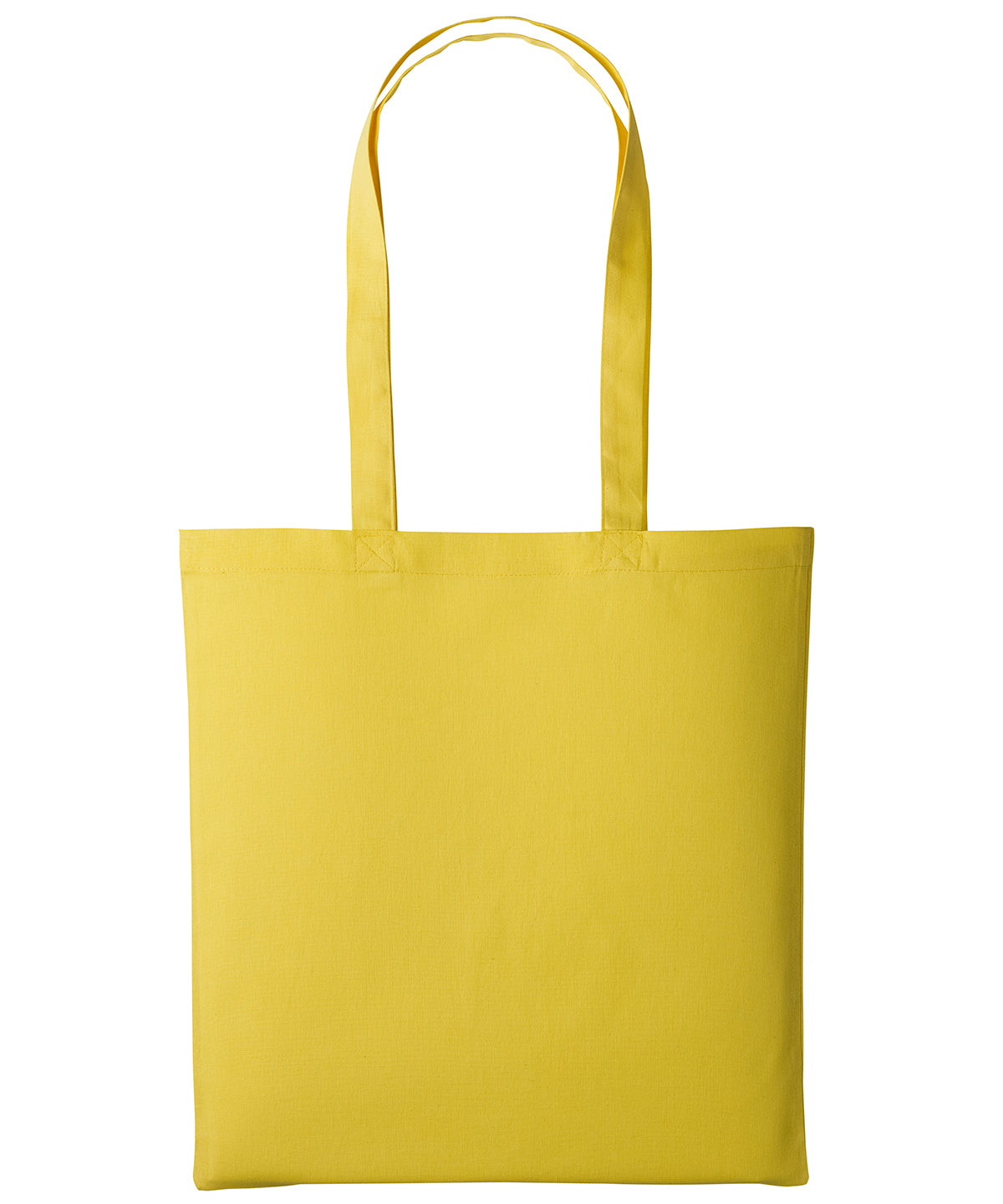 Cotton shopper long handle - One size - Reusable tote bag for shopping & daily use Natural