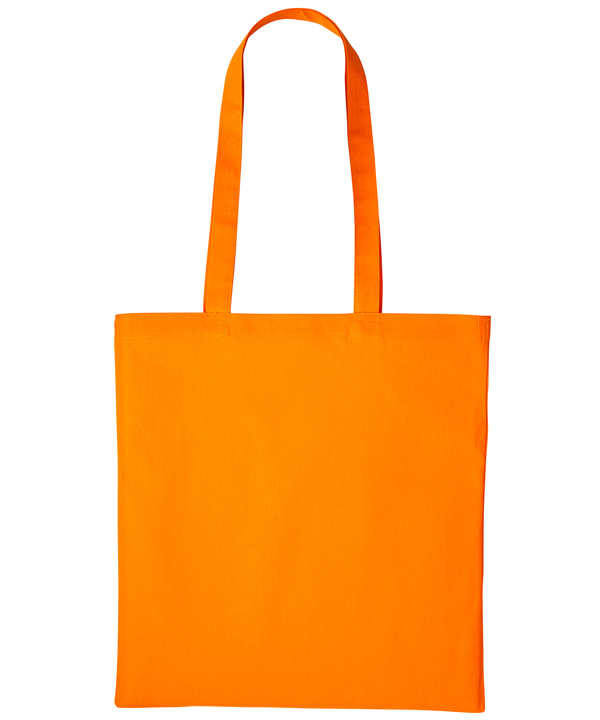 Cotton shopper long handle - One size - Reusable tote bag for shopping & daily use Natural