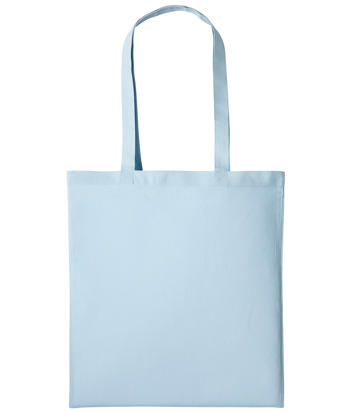 Cotton shopper long handle - One size - Reusable tote bag for shopping & daily use Natural