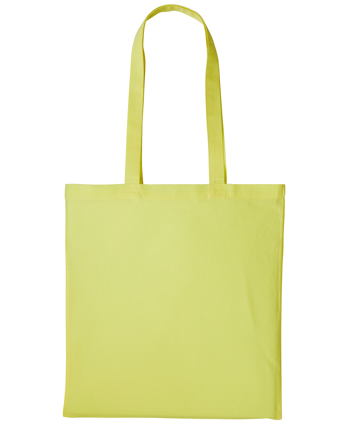 Cotton shopper long handle - One size - Reusable tote bag for shopping & daily use Natural